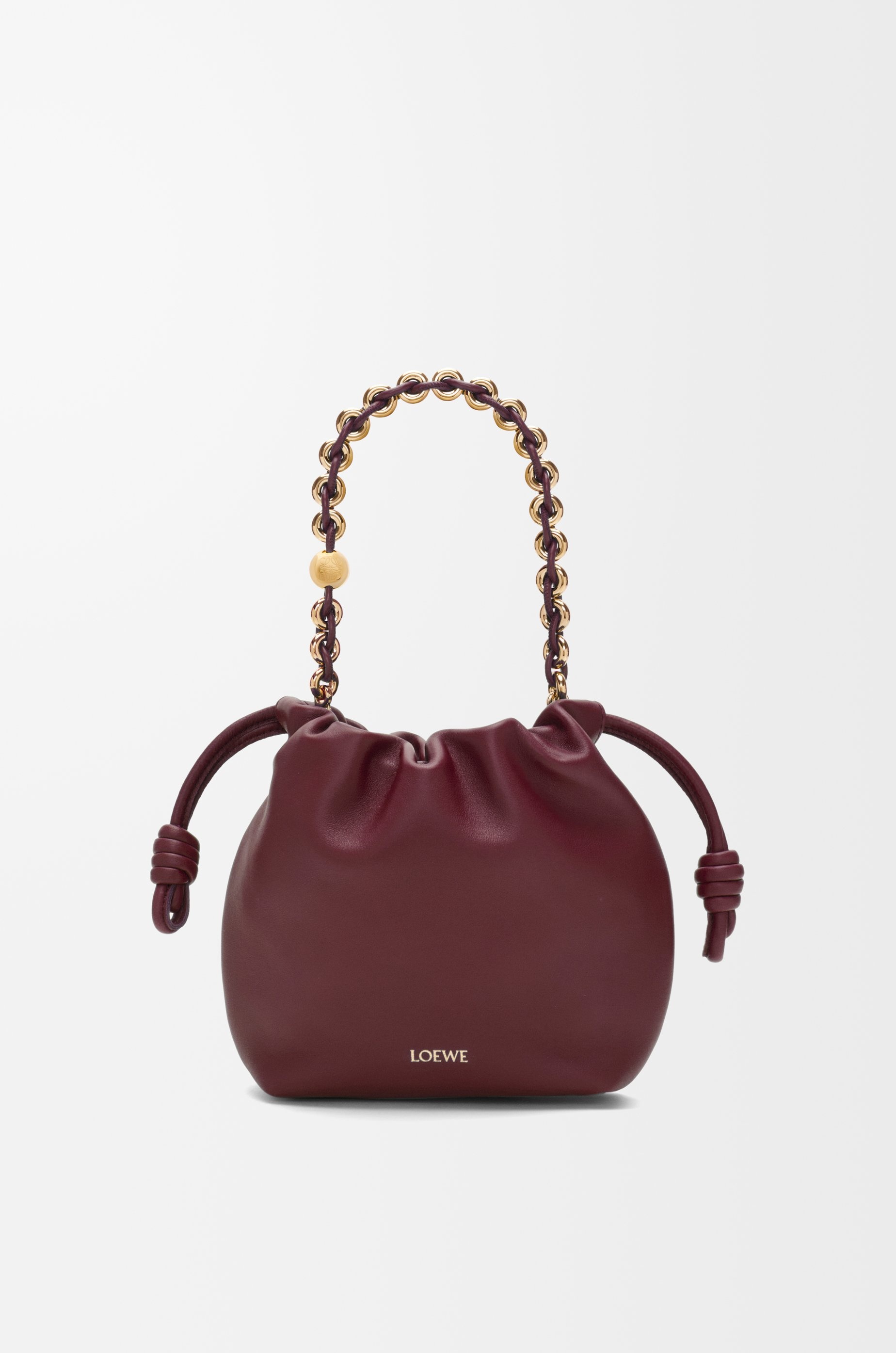 Mini Flamenco Purse bag in mellow nappa lambskin - 4
