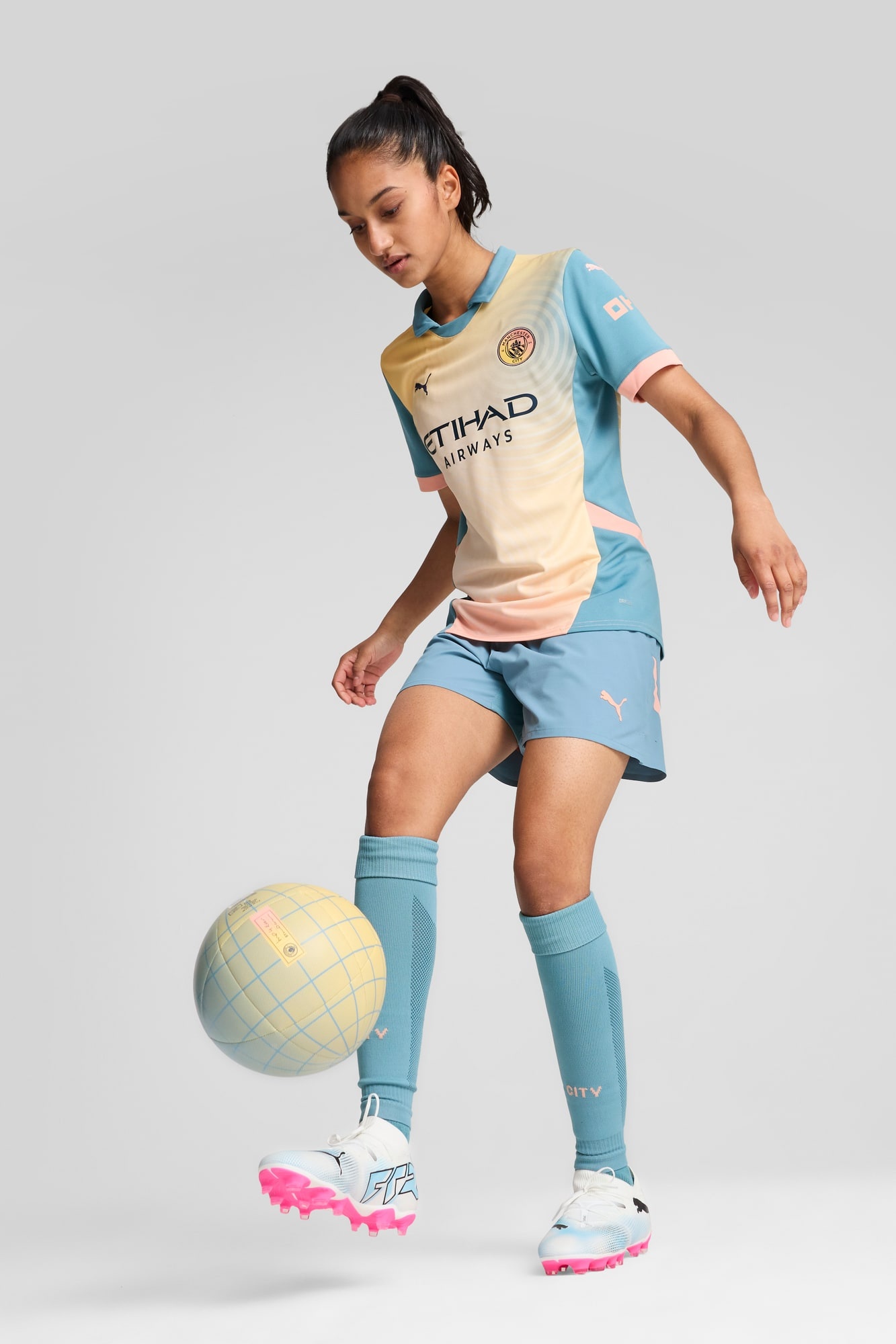Manchester City 24/25 Replica Fourth Women's Soccer Jersey - 5