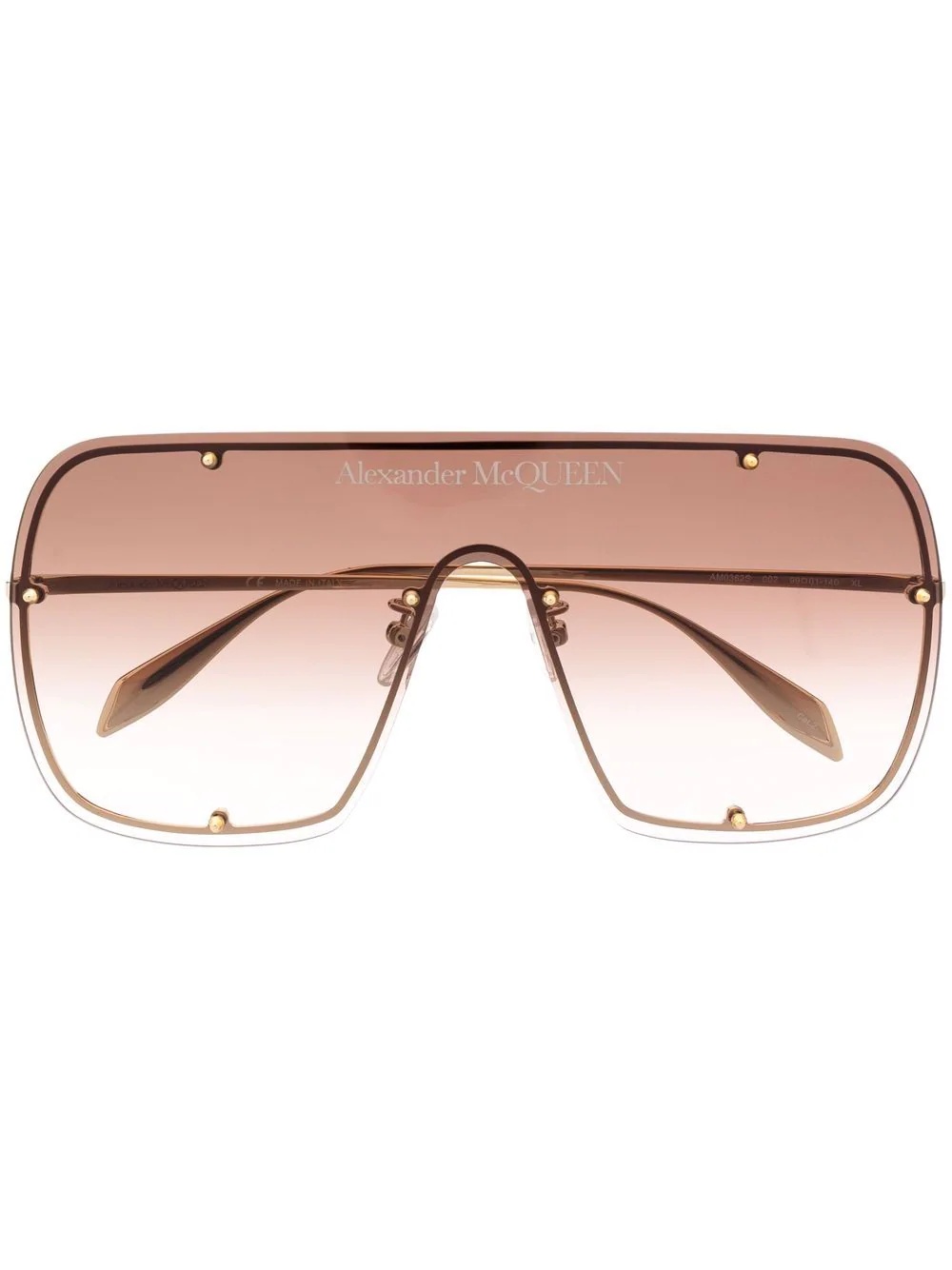 aviator-frame sunglasses - 1