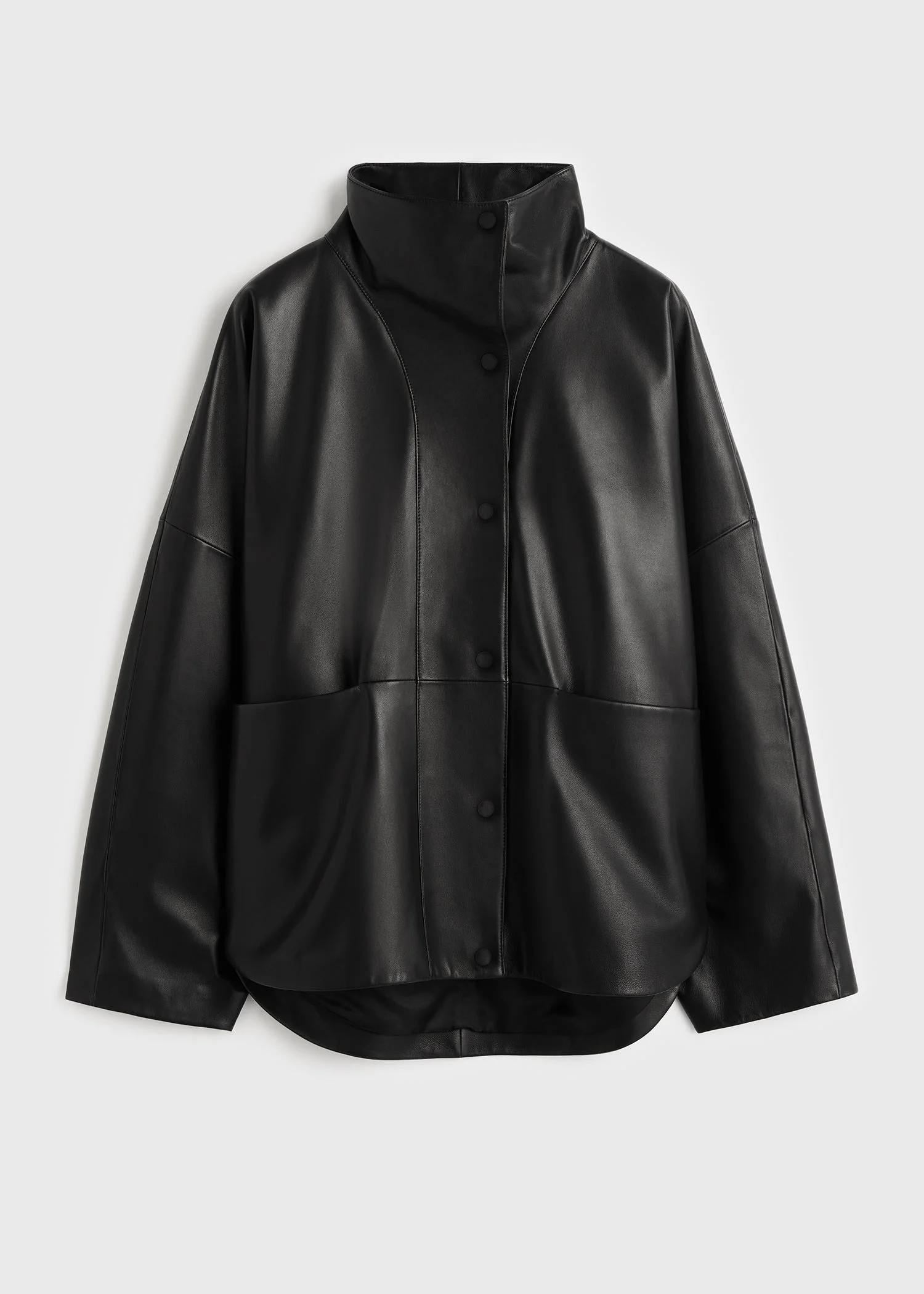 Nappa parachute jacket black - 1