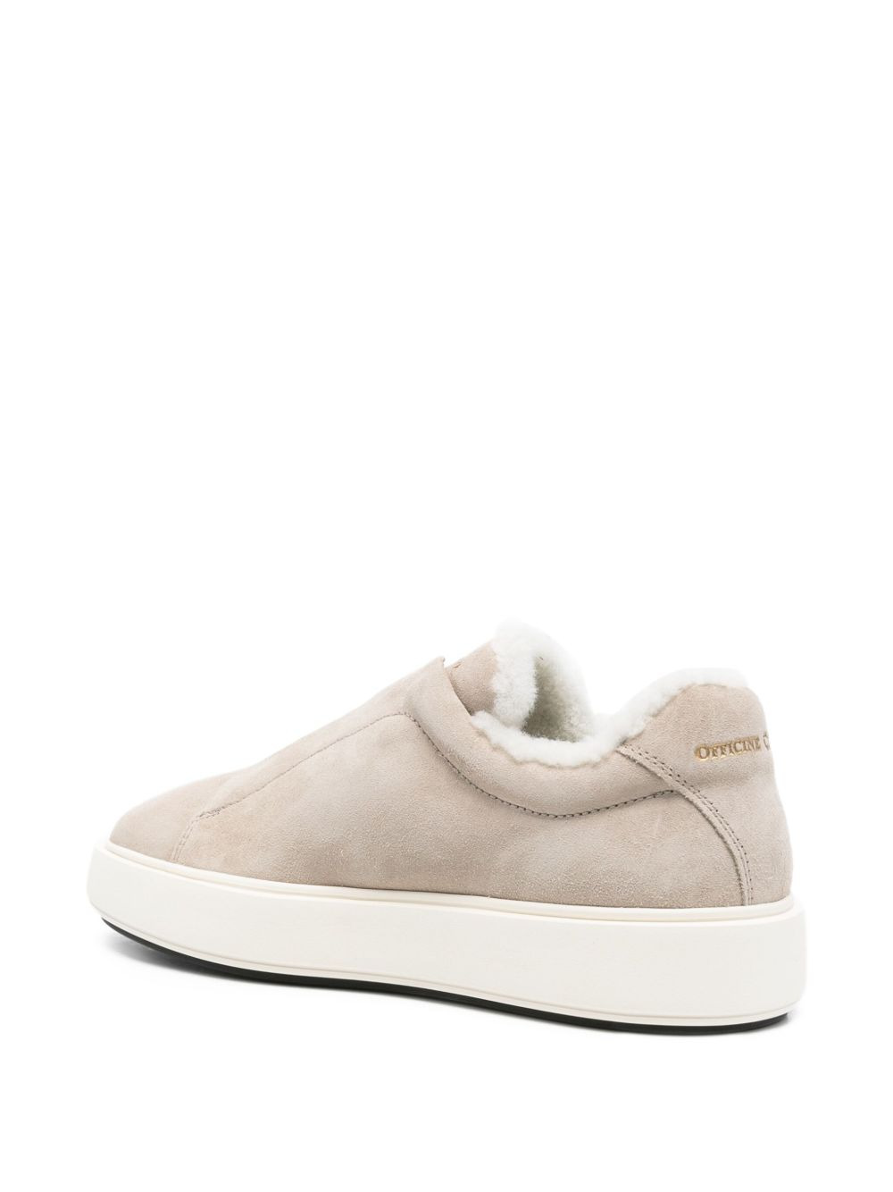 slip-on shearling sneakers - 3