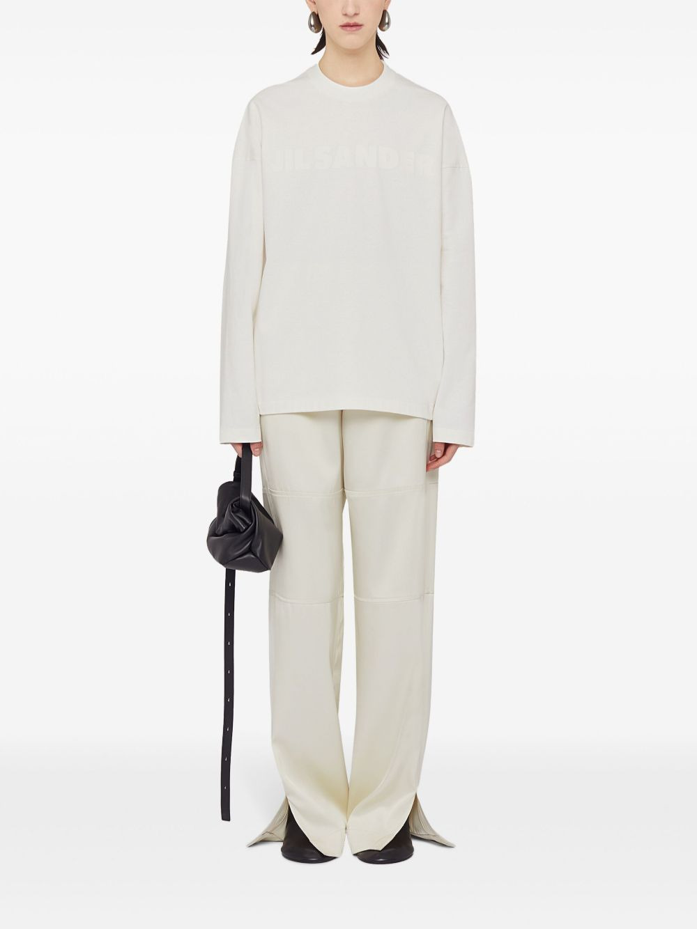 Jil Sander Women Logo Sweater - 5