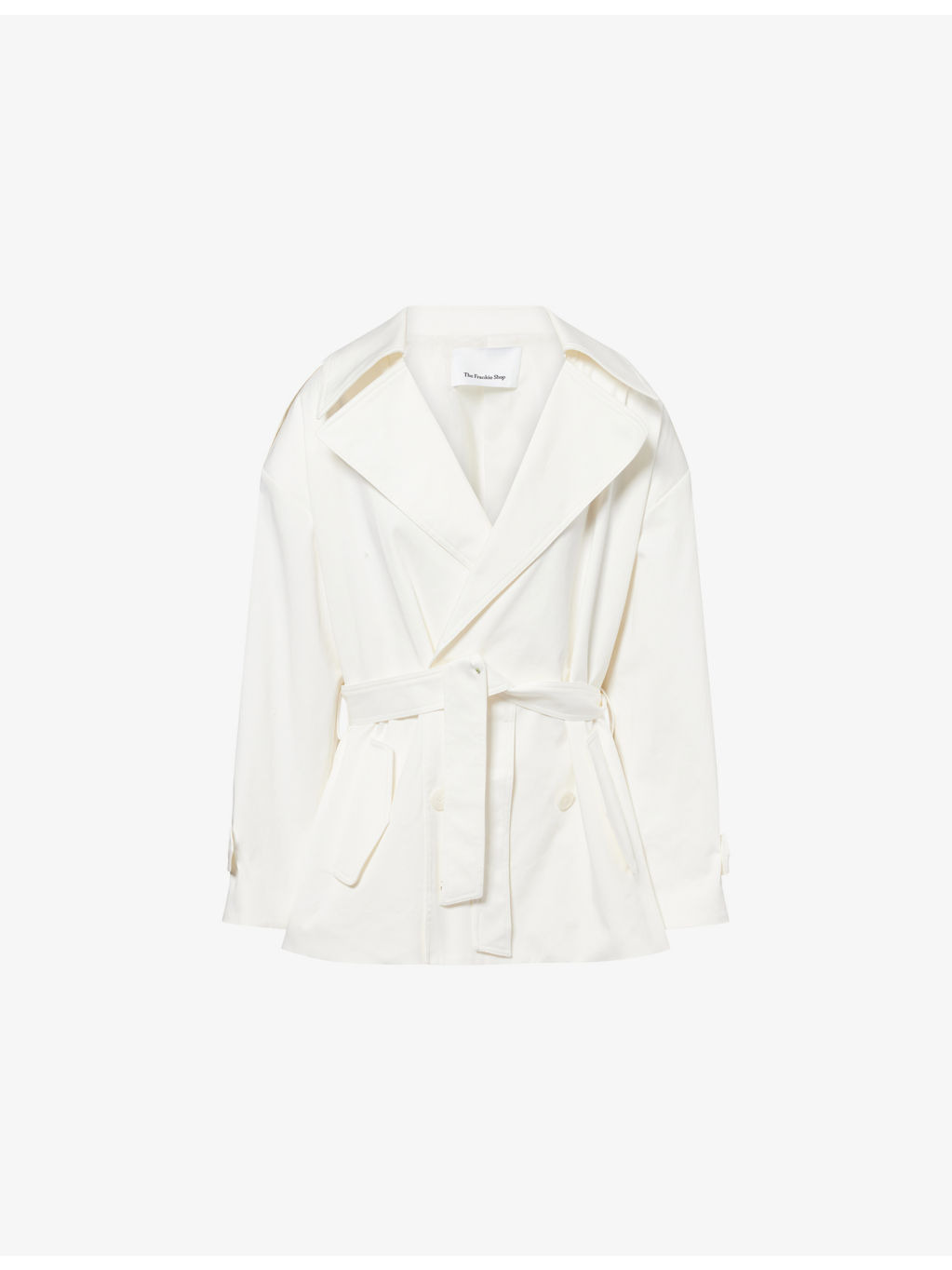 Zurich Oversized Stretch-Cotton Trench - 1