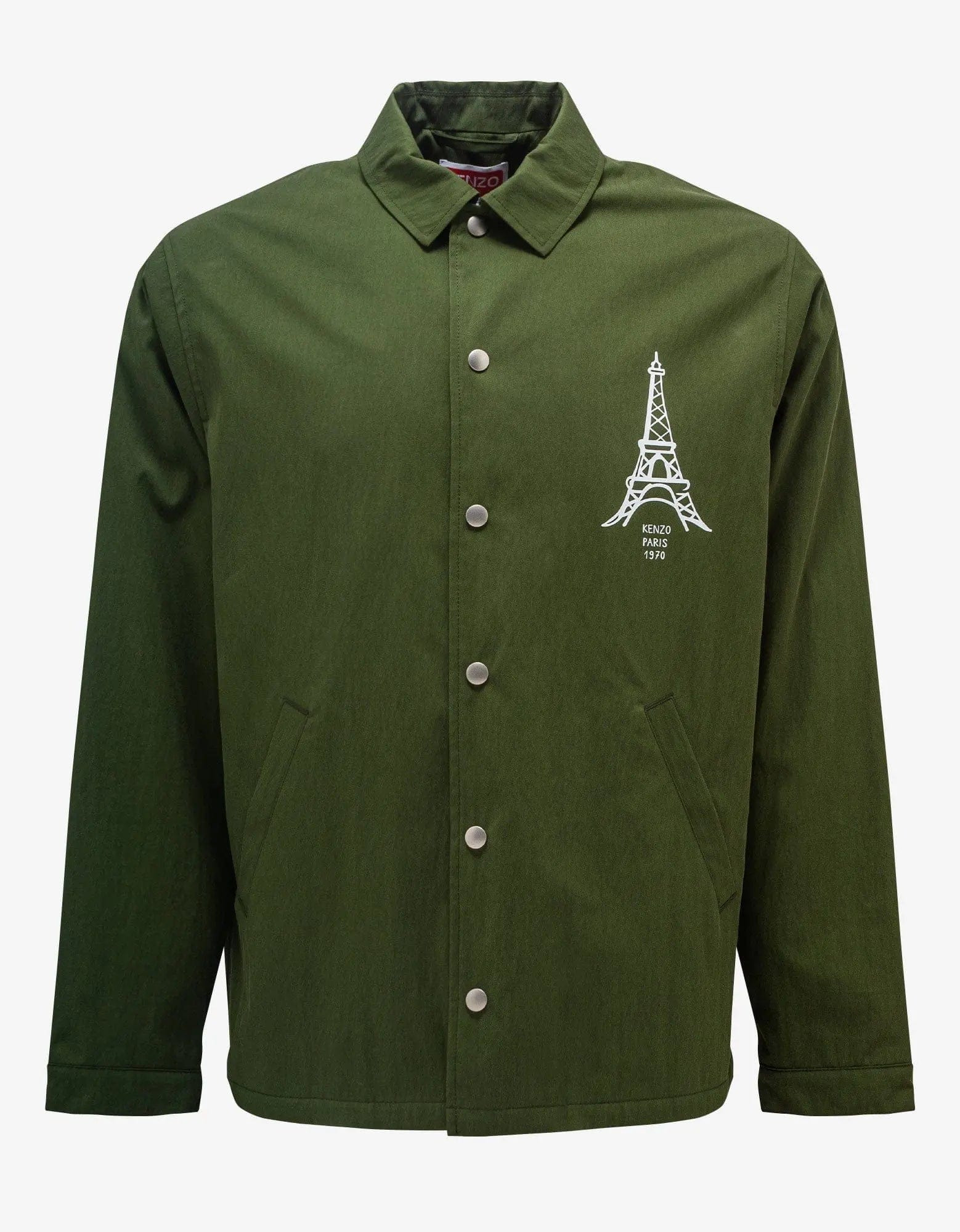 Kenzo Dark Khaki Paris-Japan Coach Jacket - 1