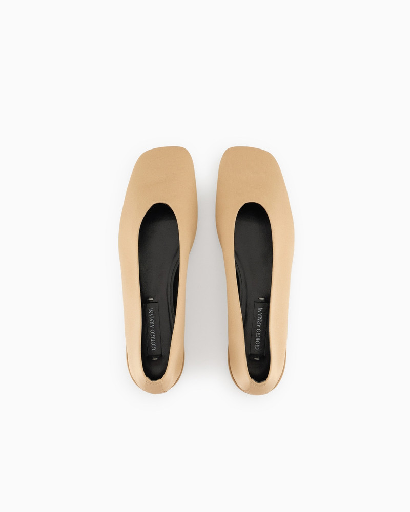 GIORGIO ARMANI X 10 CORSO COMO SATIN BALLERINAS 3