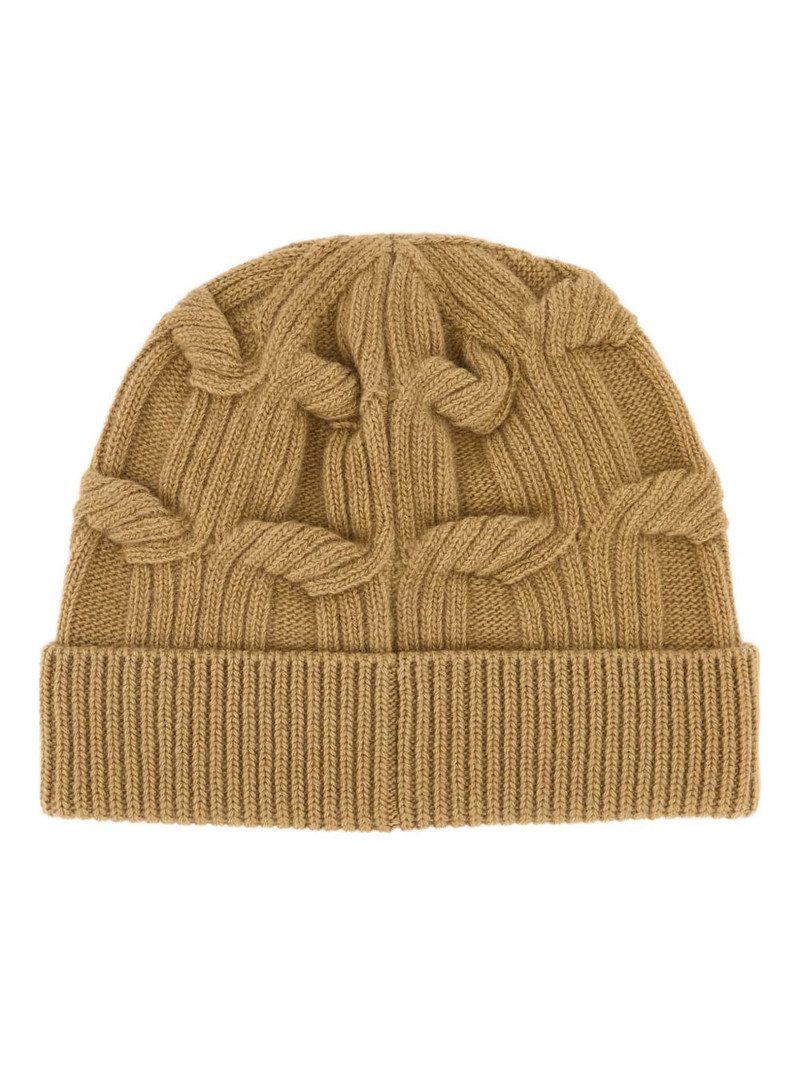 Stella McCartney Falabella beanie hat outlook