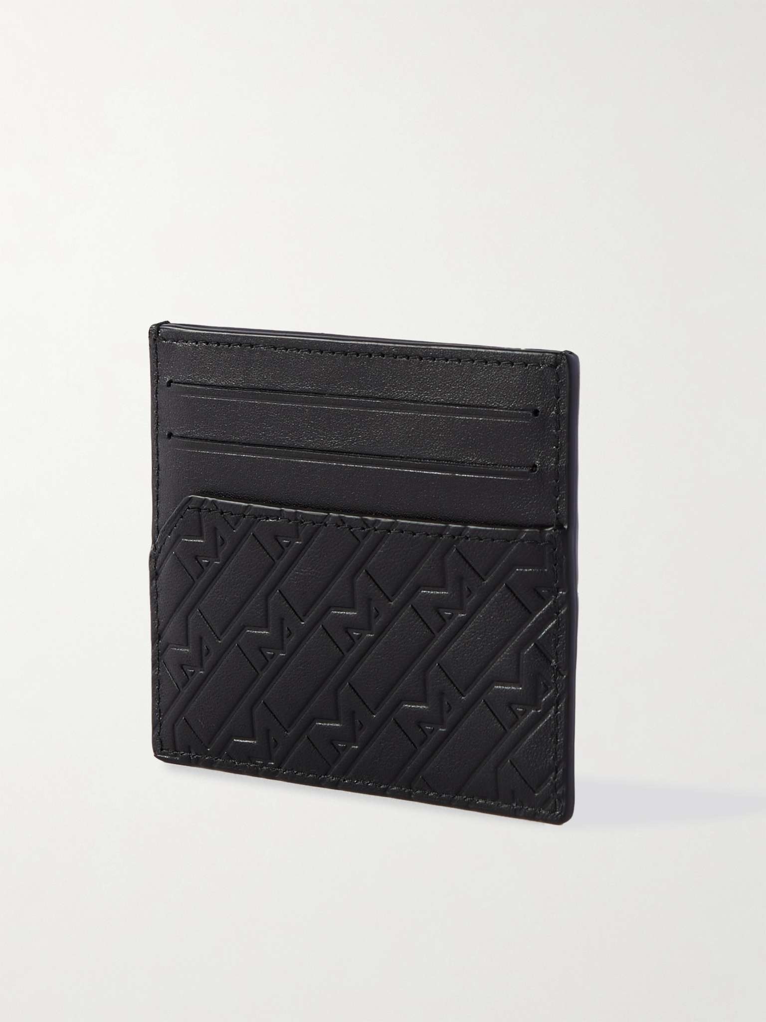 Logo-Embossed Leather Cardholder - 3