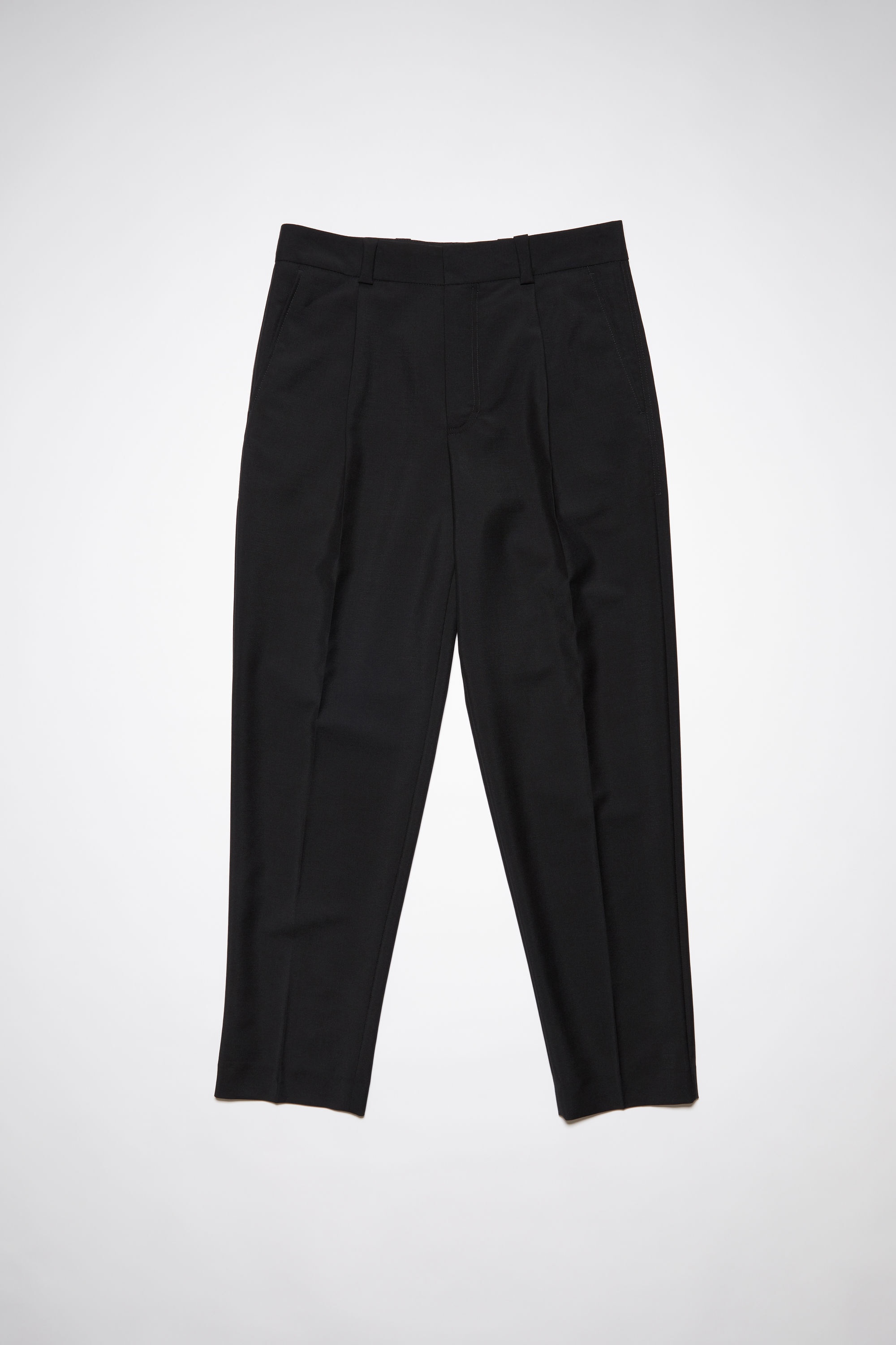 Acne Studios - Wool blend trousers - Black