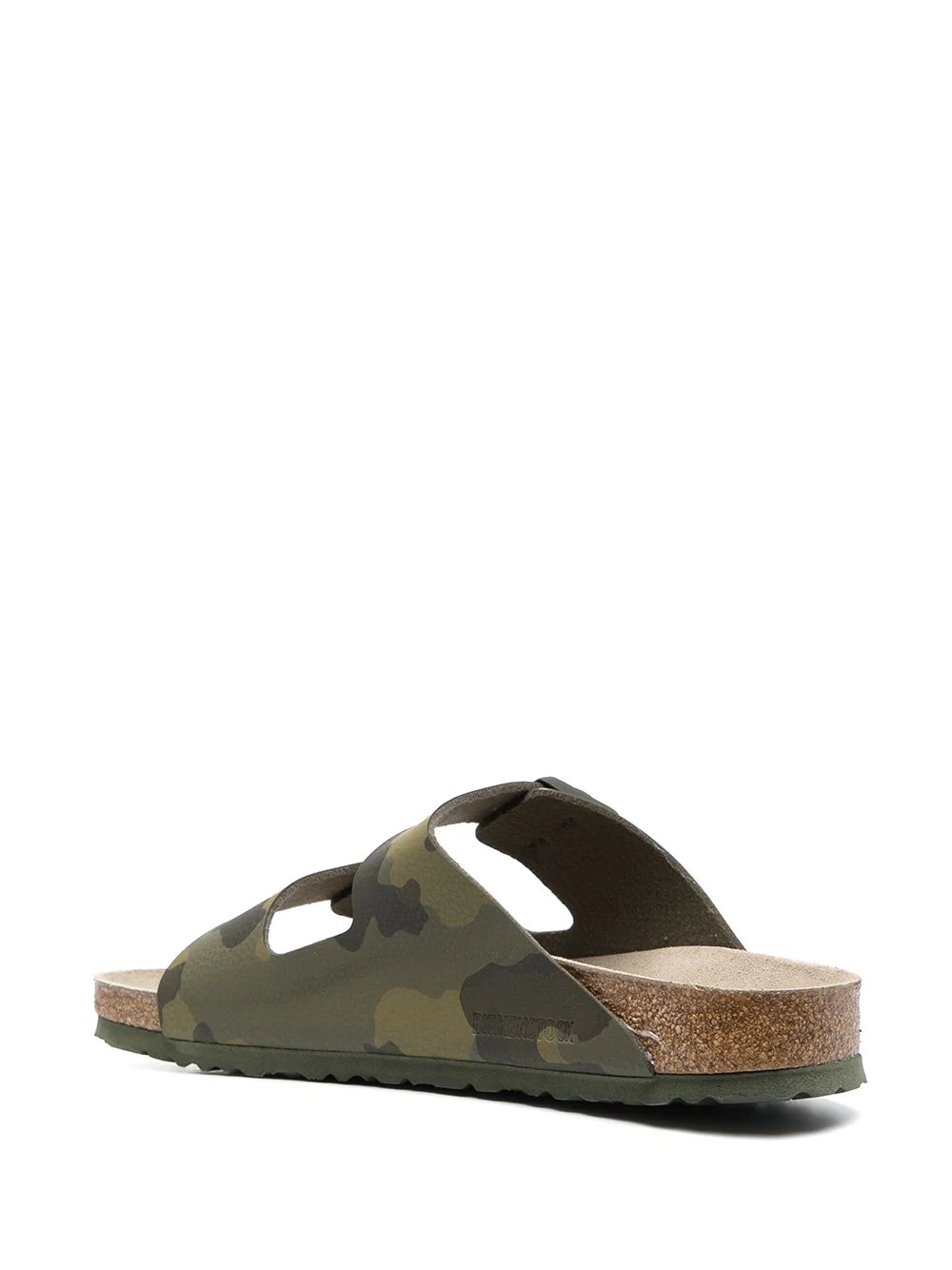 Arizona camouflage-print leather sandals - 3