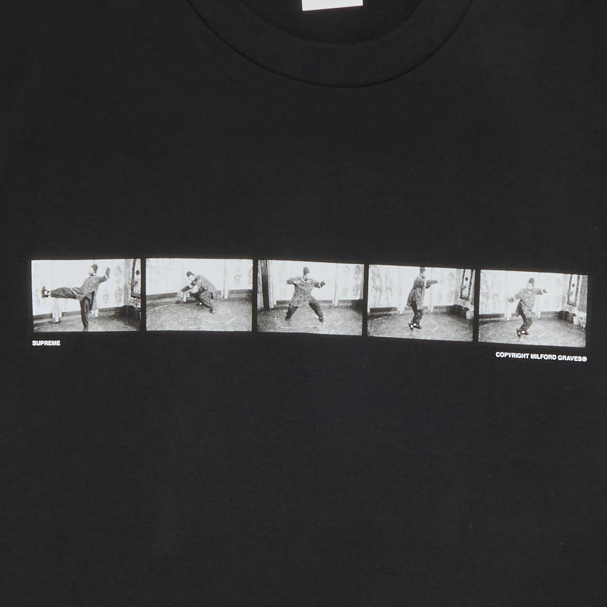 Supreme Supreme Milford Graves Tee 'Black' | REVERSIBLE