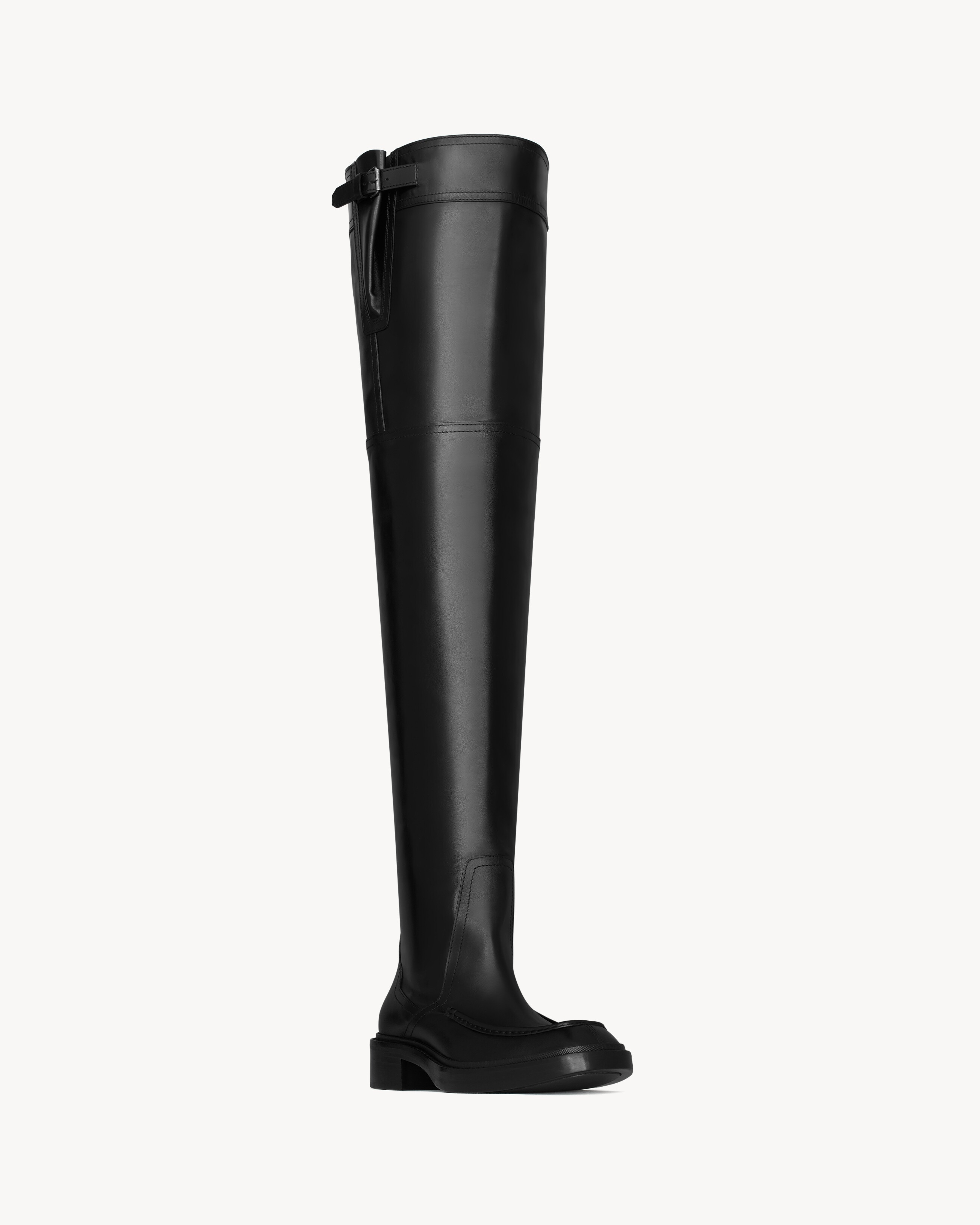 JOE OVER-THE-KNEE BOOTS IN SMOOTH LEATHER - 6