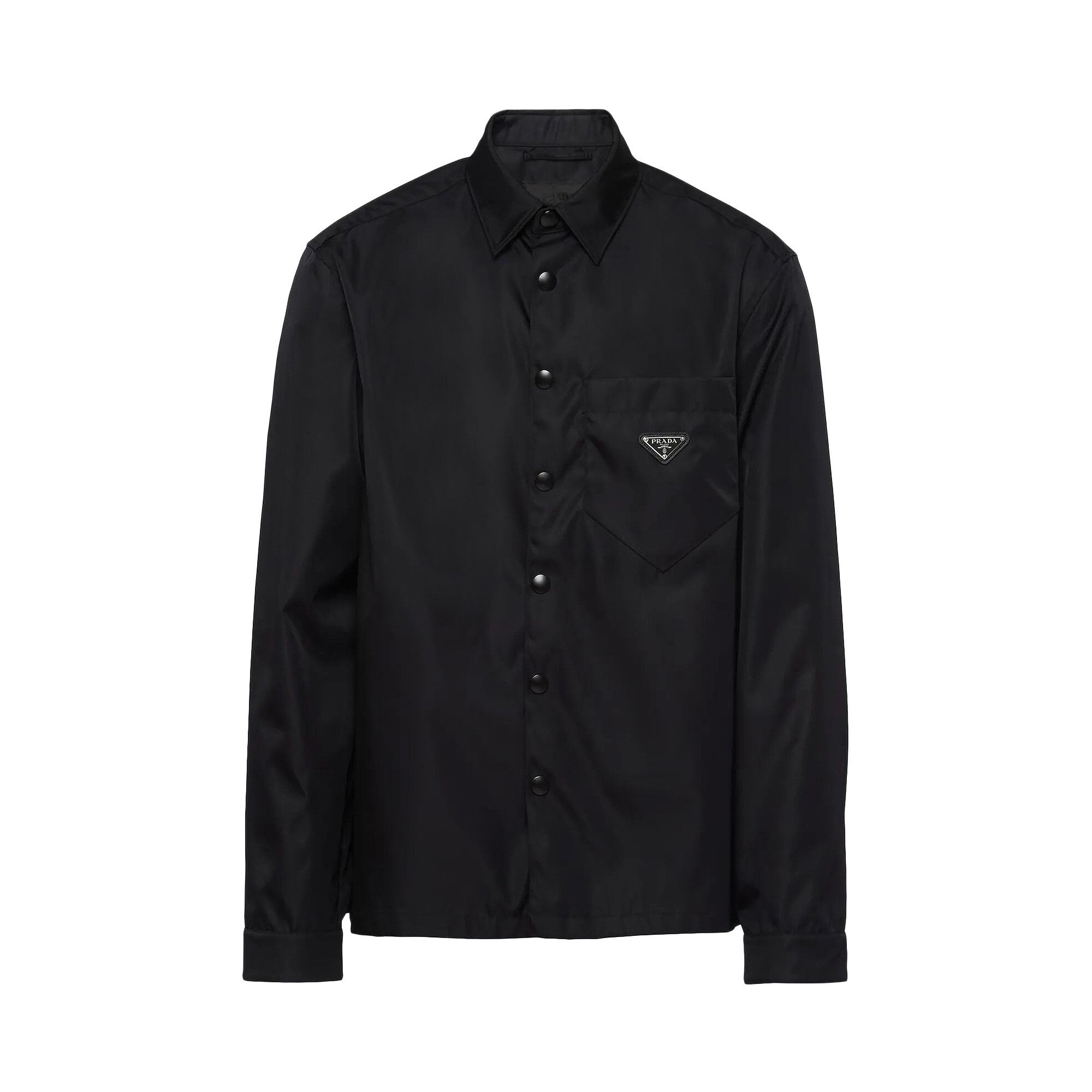 Prada Re-Nylon Shirt 'Black' - 1