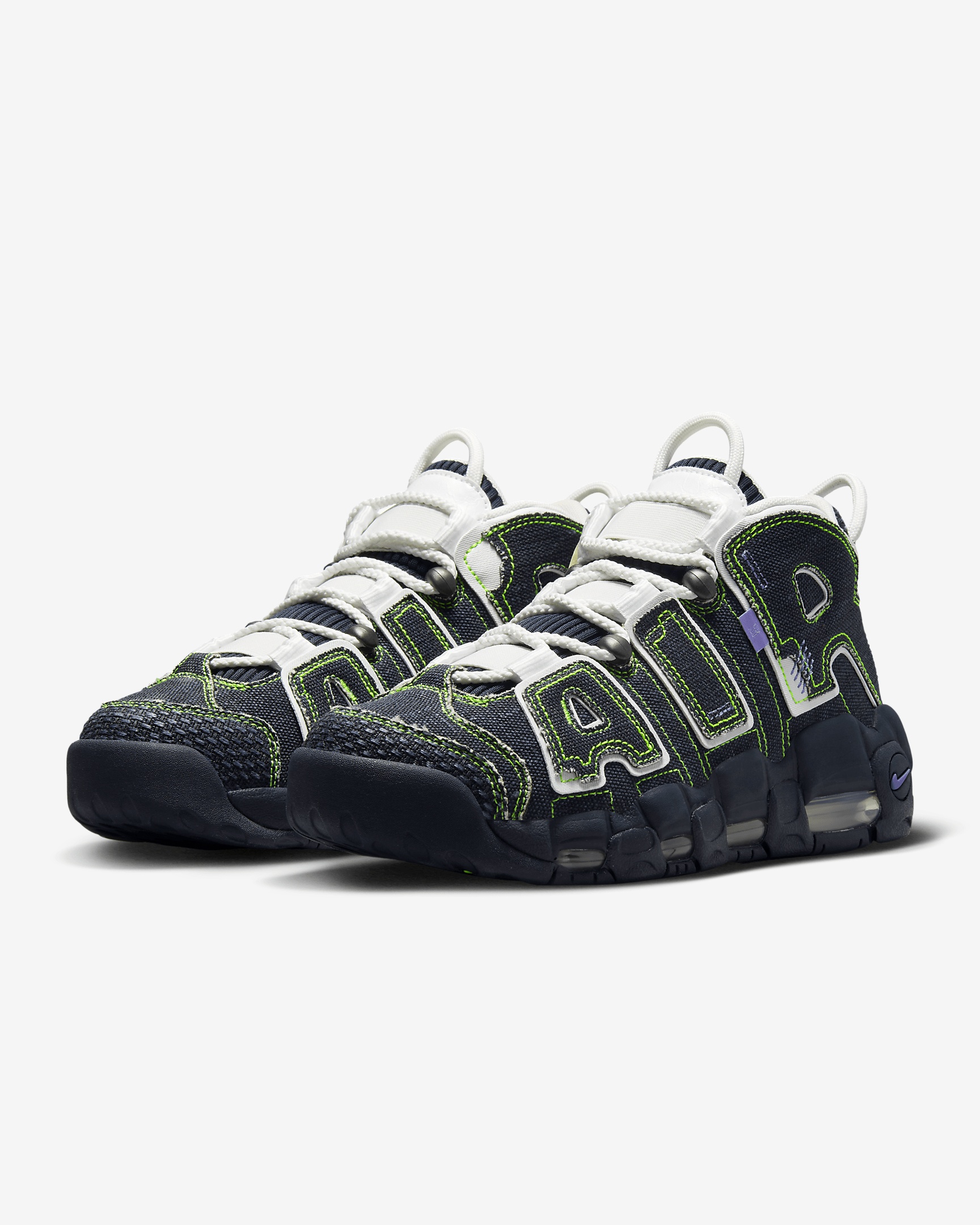 Nike Women's Air More Uptempo x Serena Williams Design Crew Shoes - 5