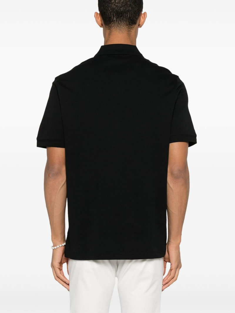 logo-embroidered polo shirt 3