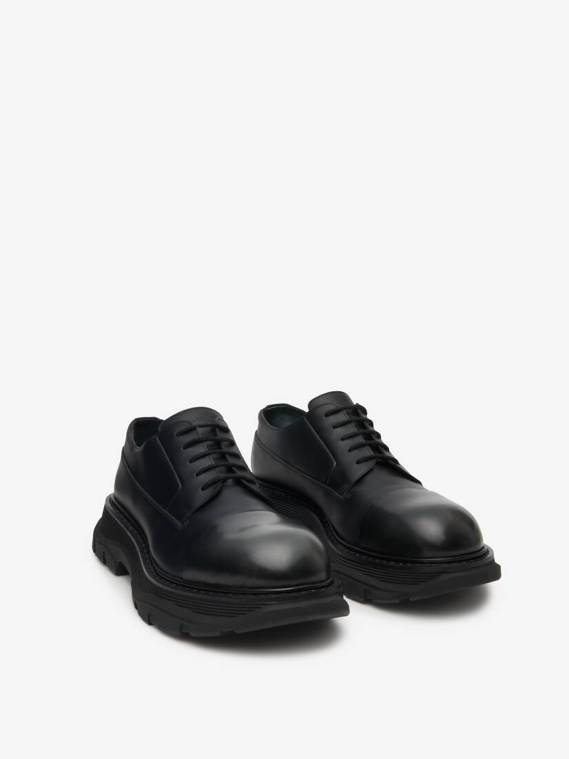Men's Tread Lace Up in Black - 2
