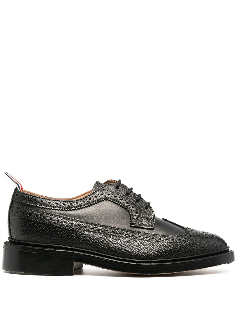 Longwing pebbled brogues - 1