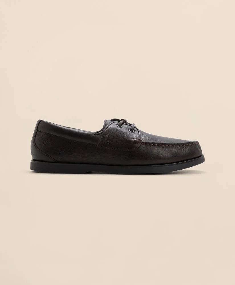 Leather Boat Shoes - 1
