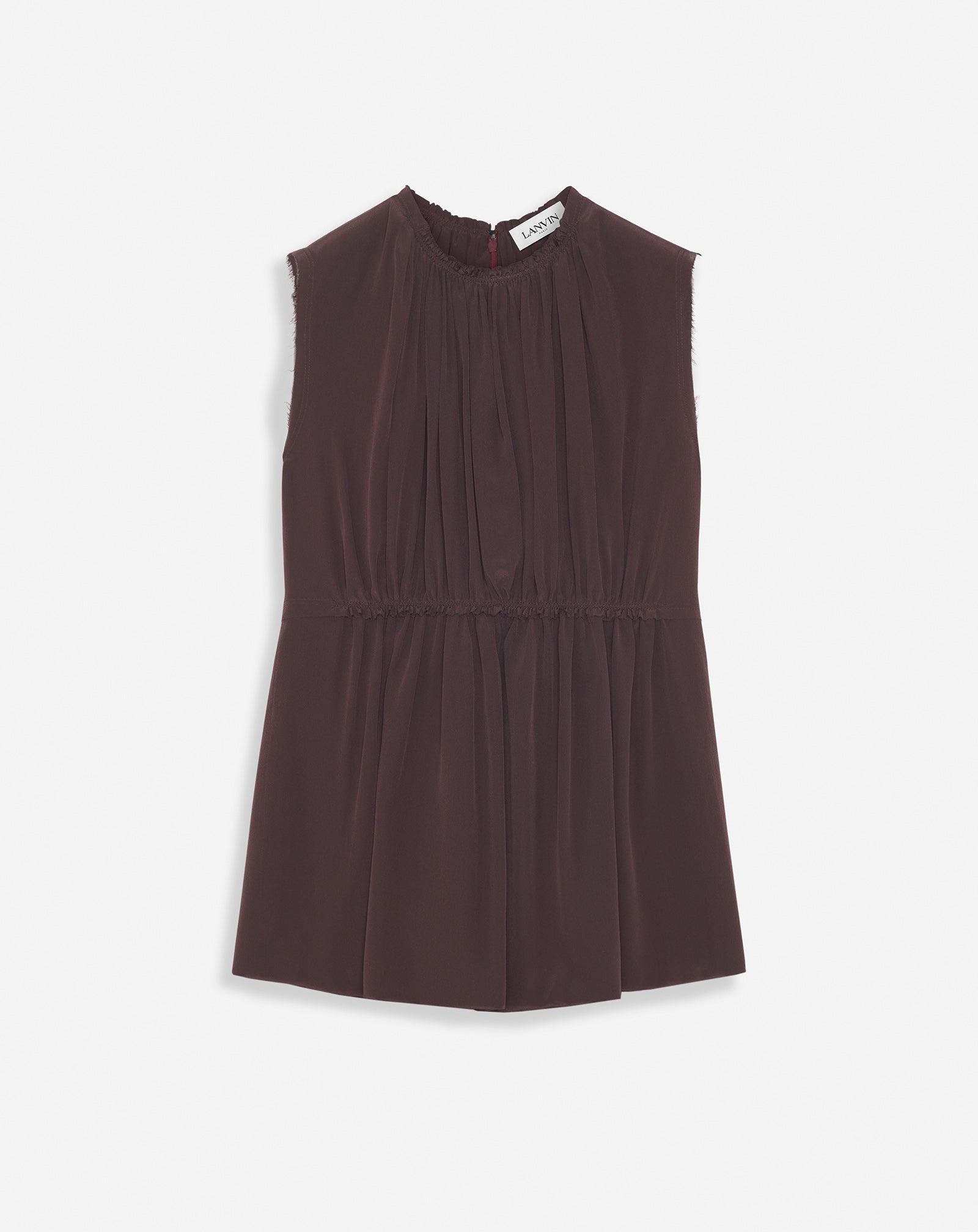 FITTED SLEEVELESS TOP - 1