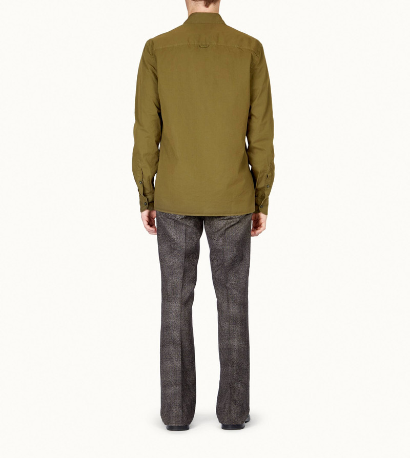 SHIRT IN COTTON - GREEN 3