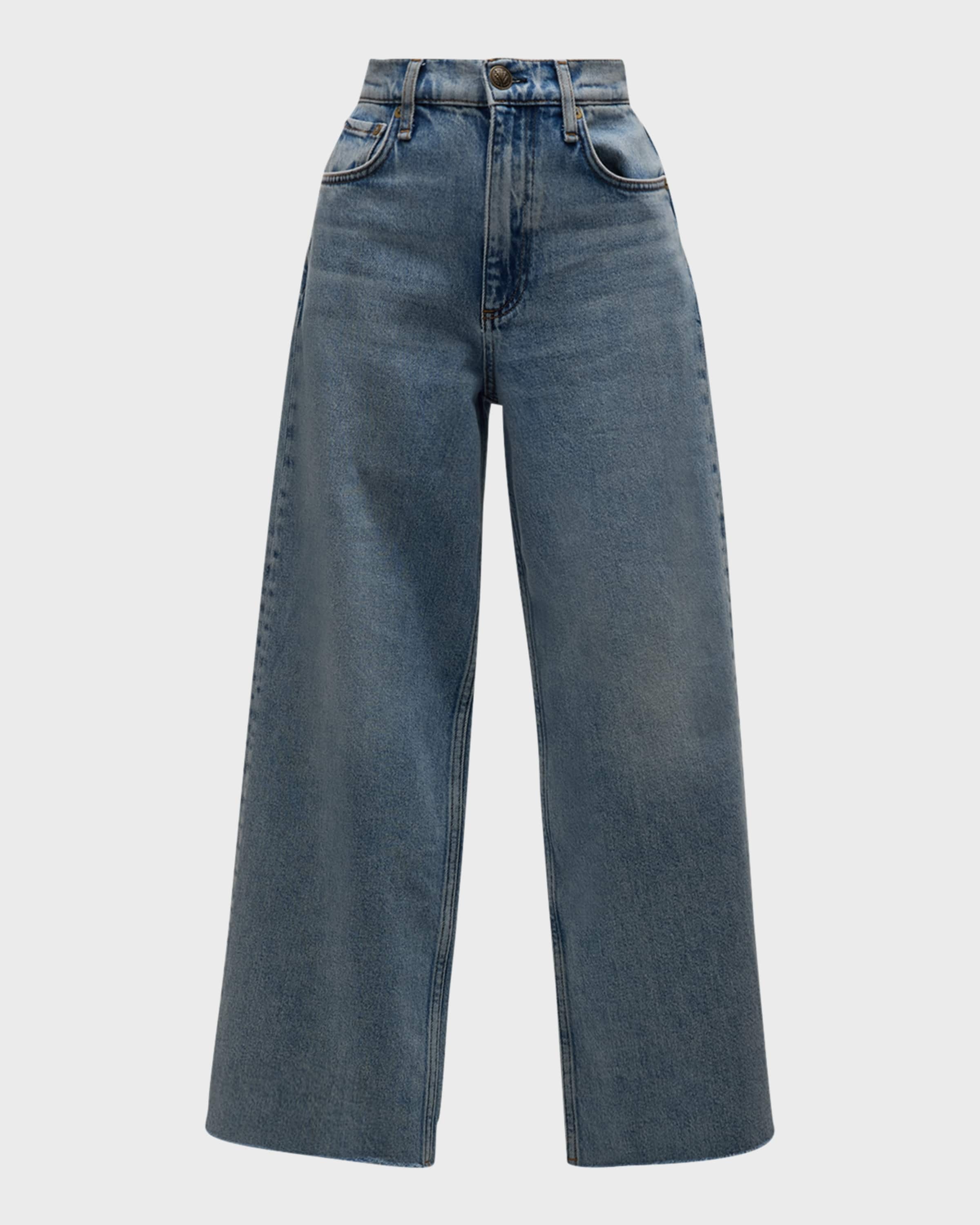 Andi Cropped Wide-Leg Jeans - 1