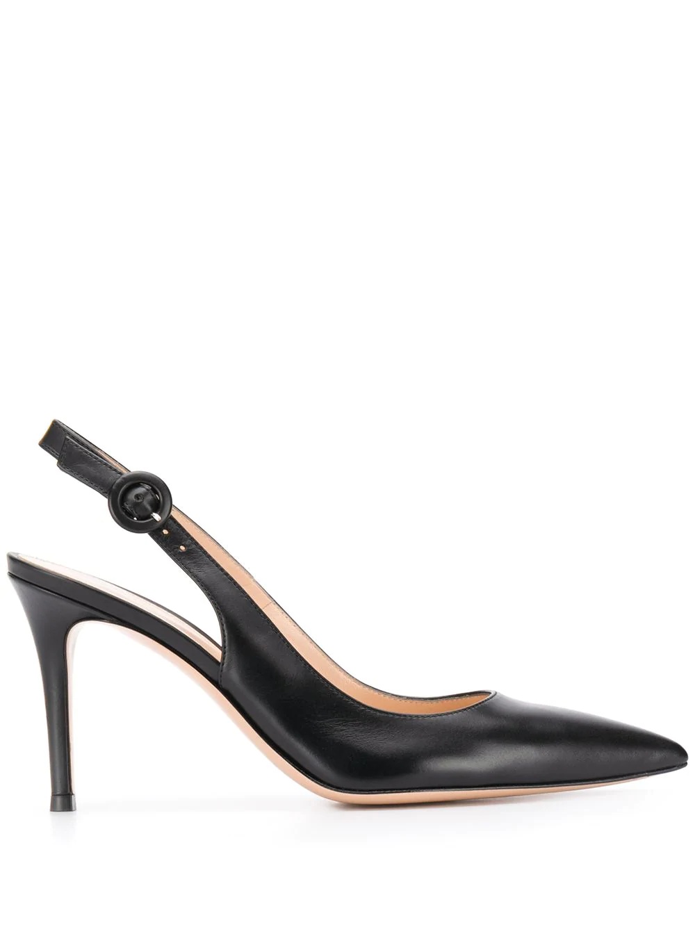 slingback pointed toe pumps - 1