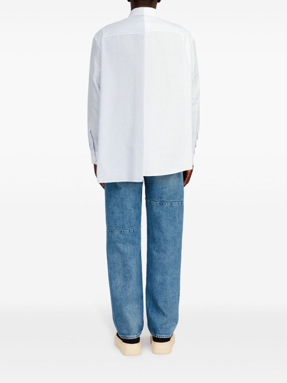 asymmetric cotton shirt - 4