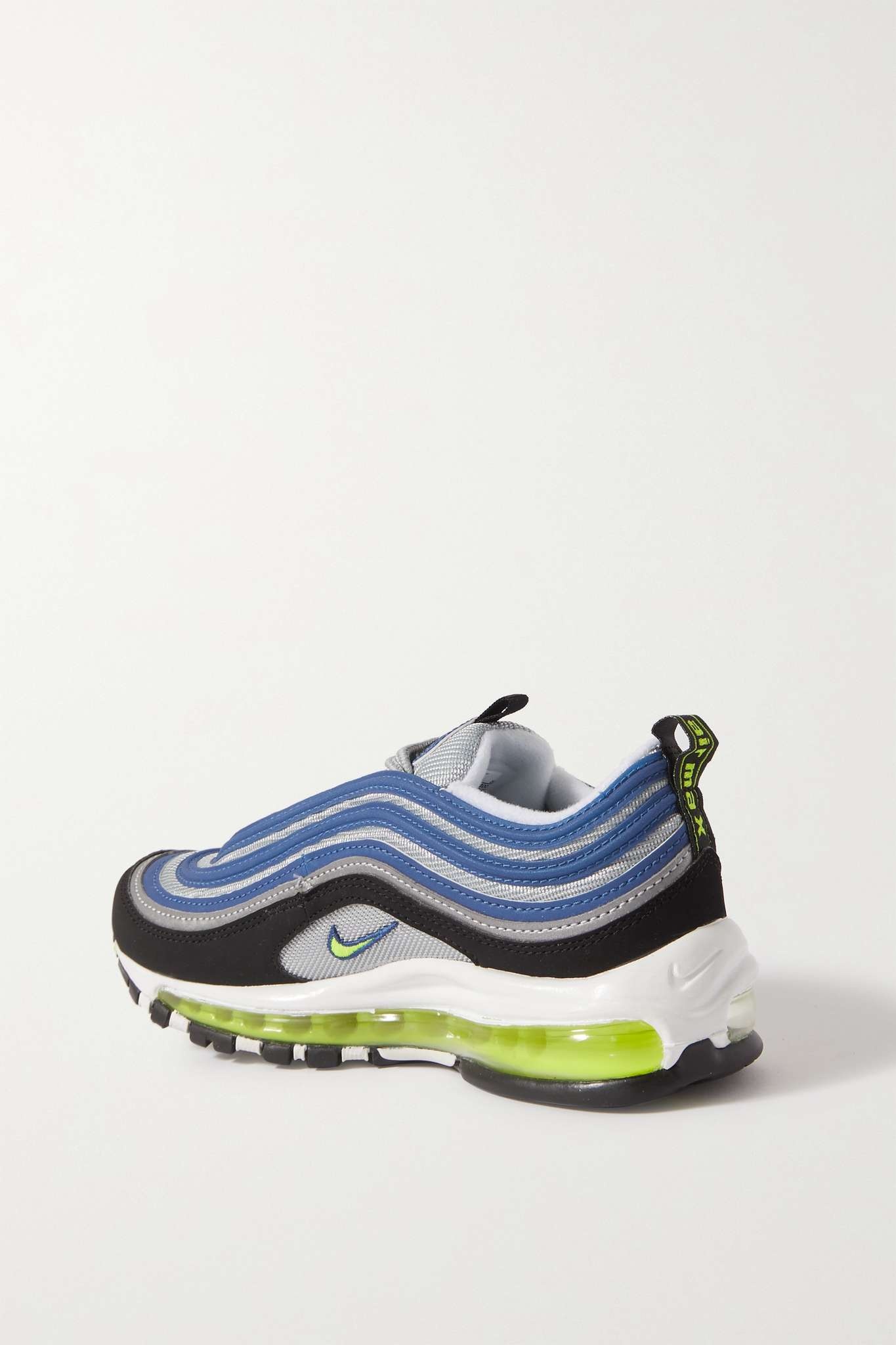 Air Max 97 nubuck and metallic mesh sneakers - 3