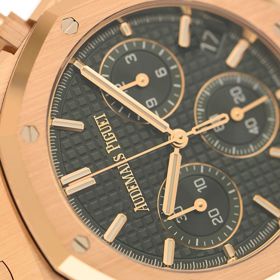Audemars Piguet Royal Oak Chronograph Automatic Green Dial Men's Watch 26240OR.OO.D404CR.02 - 2
