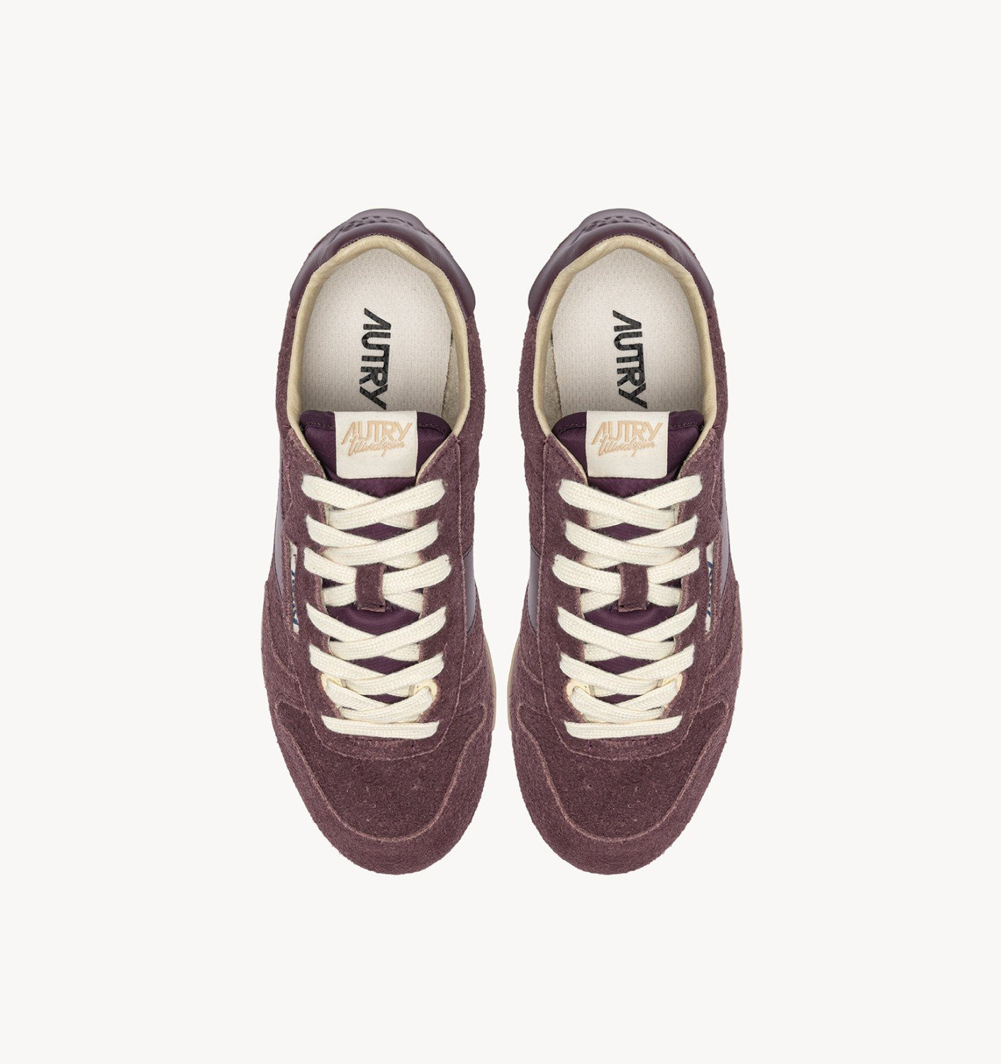 WINDSPIN SNEAKERS IN AMARONE SUEDE AND LEATHER - 5