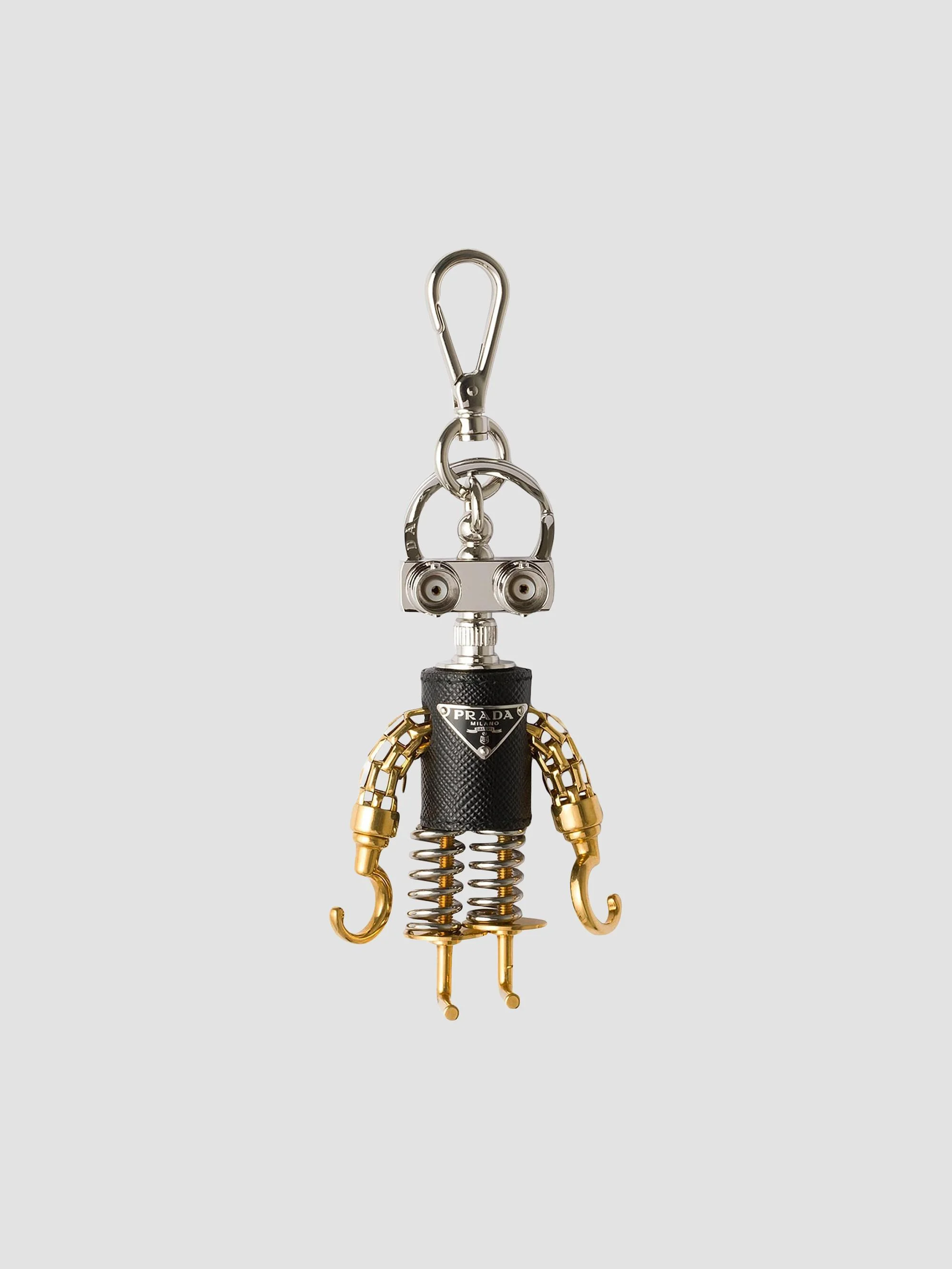 Women's Robot Saffiano Leather Bag Charm - Assorted - 1