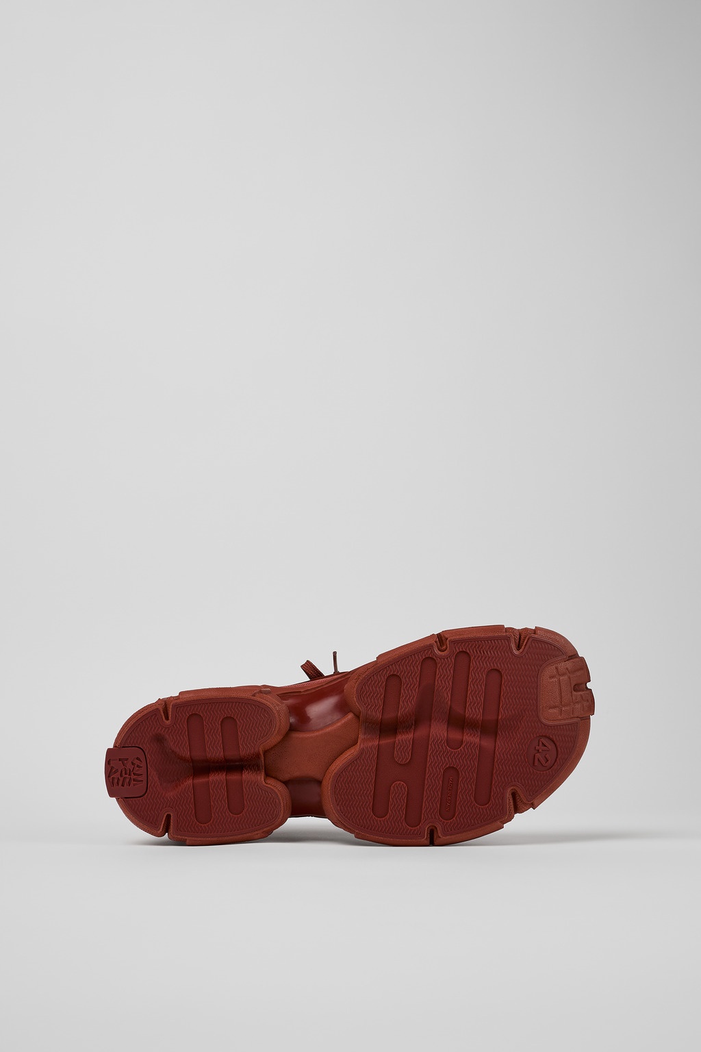 Red Synthetic Sneaker - 5