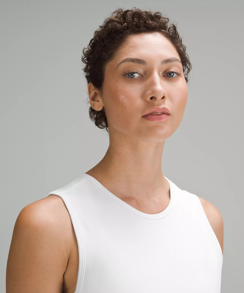 Shirred Cotton Midi Tank Dress 3