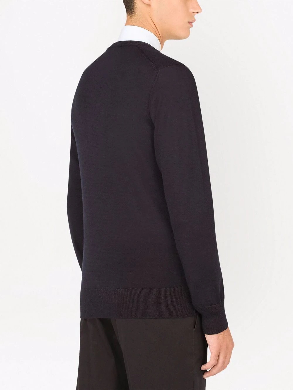 crewneck cashmere jumper - 5