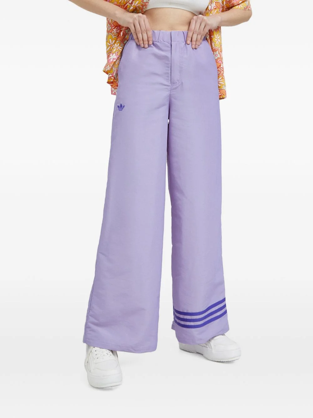 3-Stripes wide-leg trousers - 1
