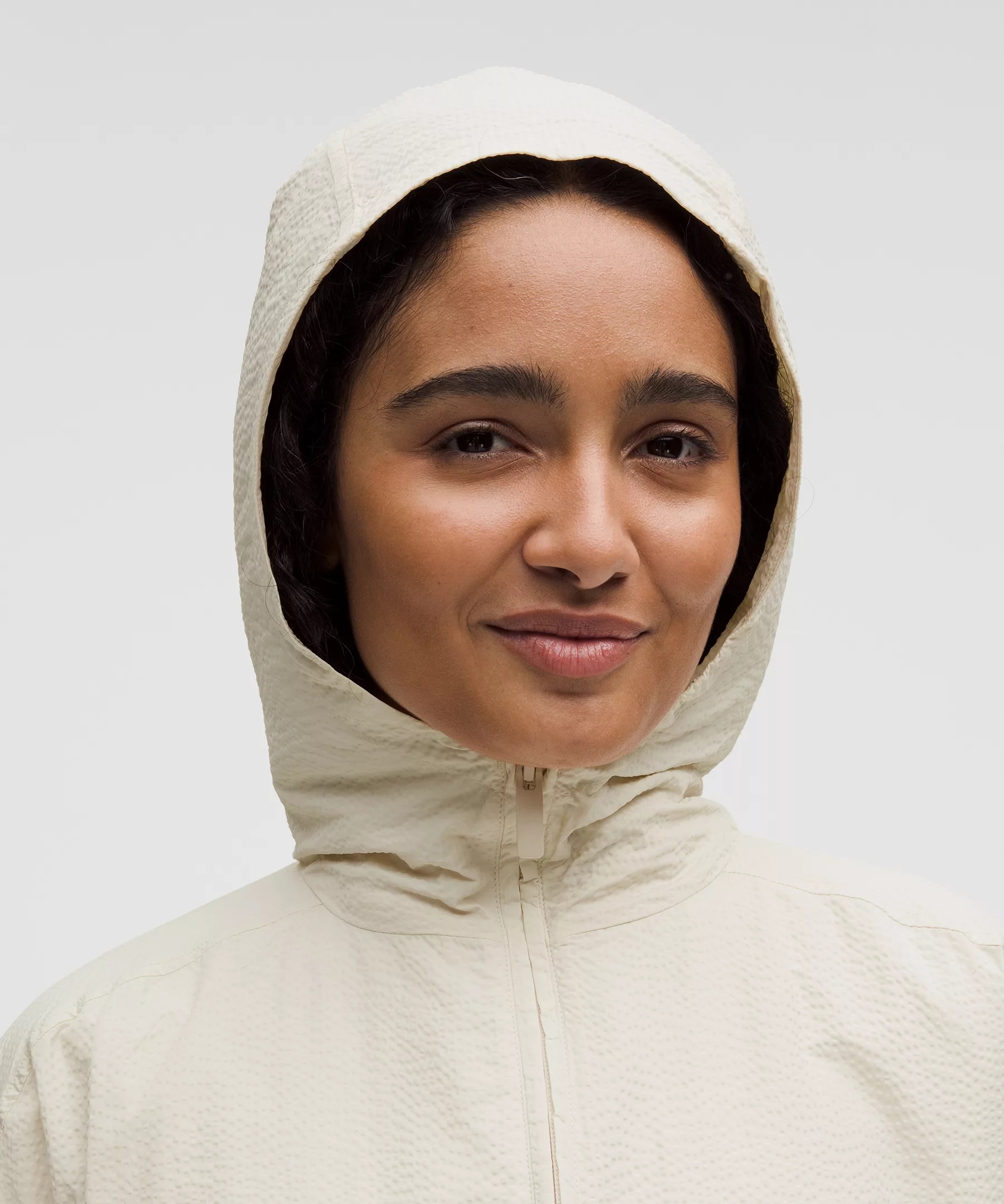 Lightweight Mid-Length Hooded Coat - 5