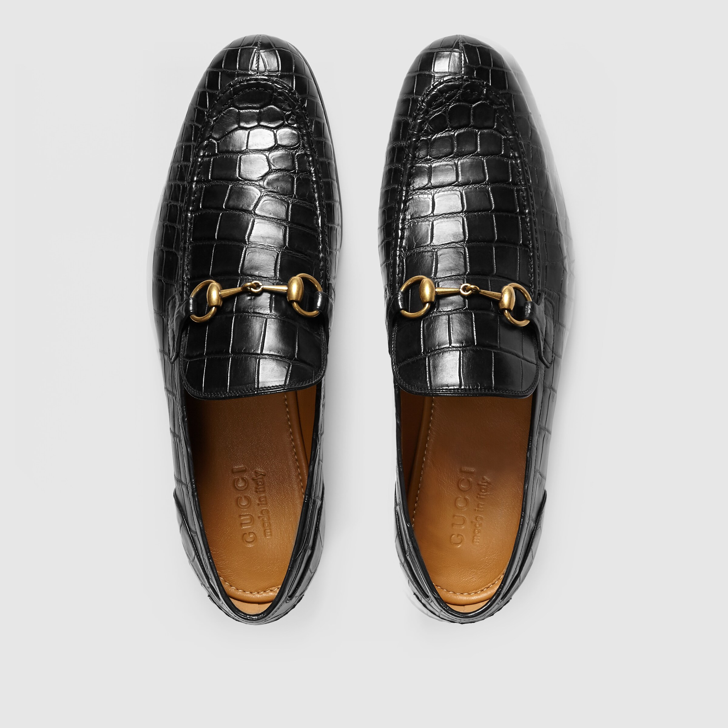 Men's Gucci Jordaan crocodile loafer - 3