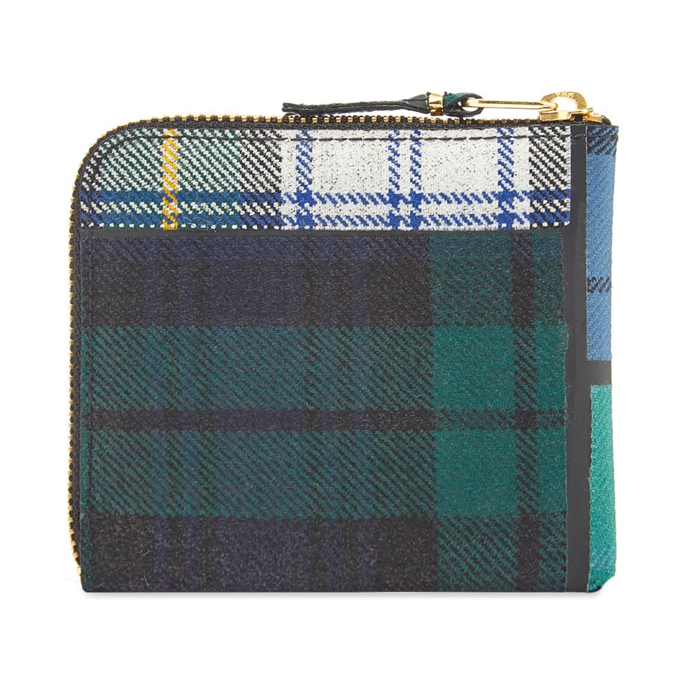 Comme des Garcons SA3100TP Tartan Patchwork Wallet - 2