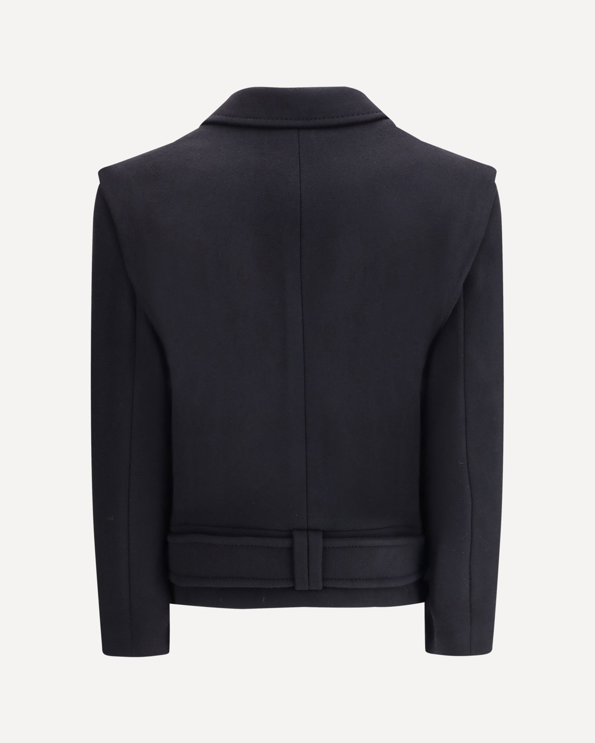 Wool Double-breasted Coat - 2