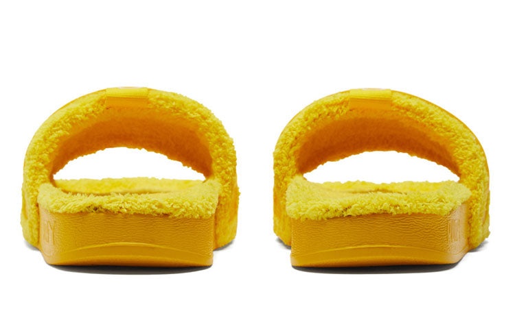 PUMA Leadcat Ylm Slide Winter YellowThickenedSlippers Yellow 384411-02 - 5