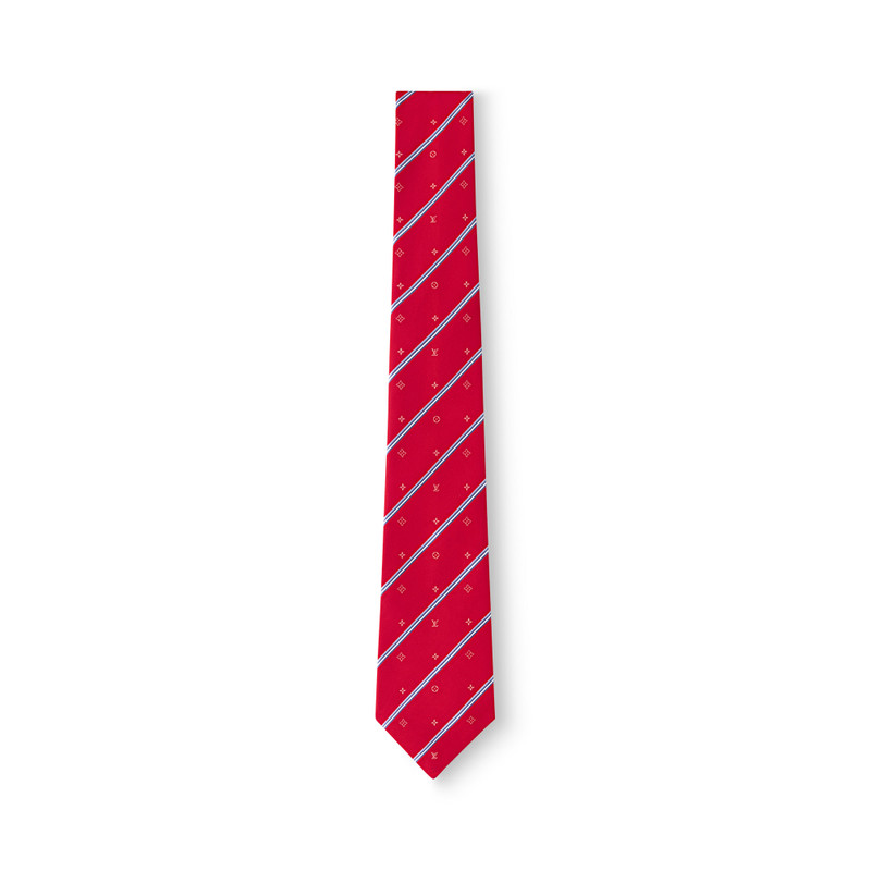 Monogram Stripes Tie 1