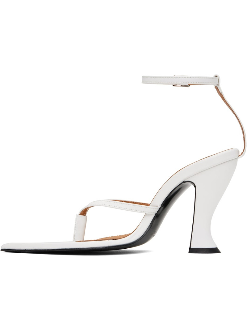 White Pointy Heels 3