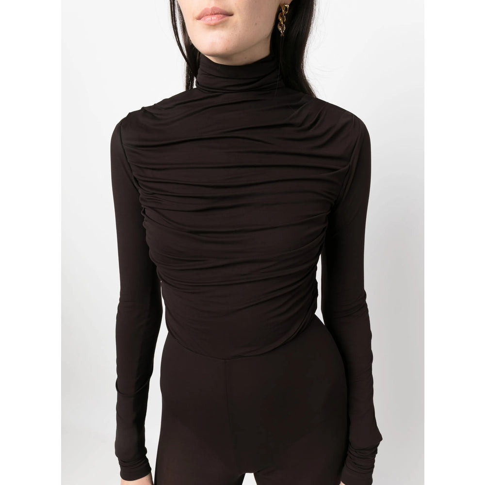 Saint Laurent Brown All In One - Jumpsuits Women - 2