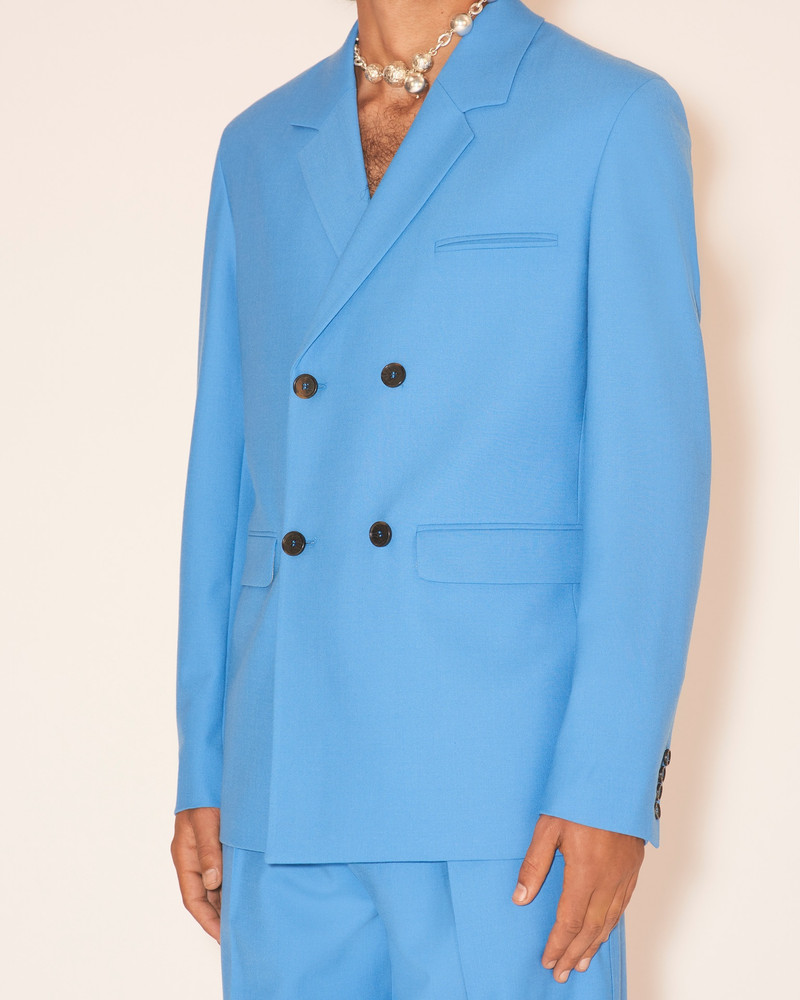 Nanushka RENAN - Double breasted blazer - Electric blue outlook