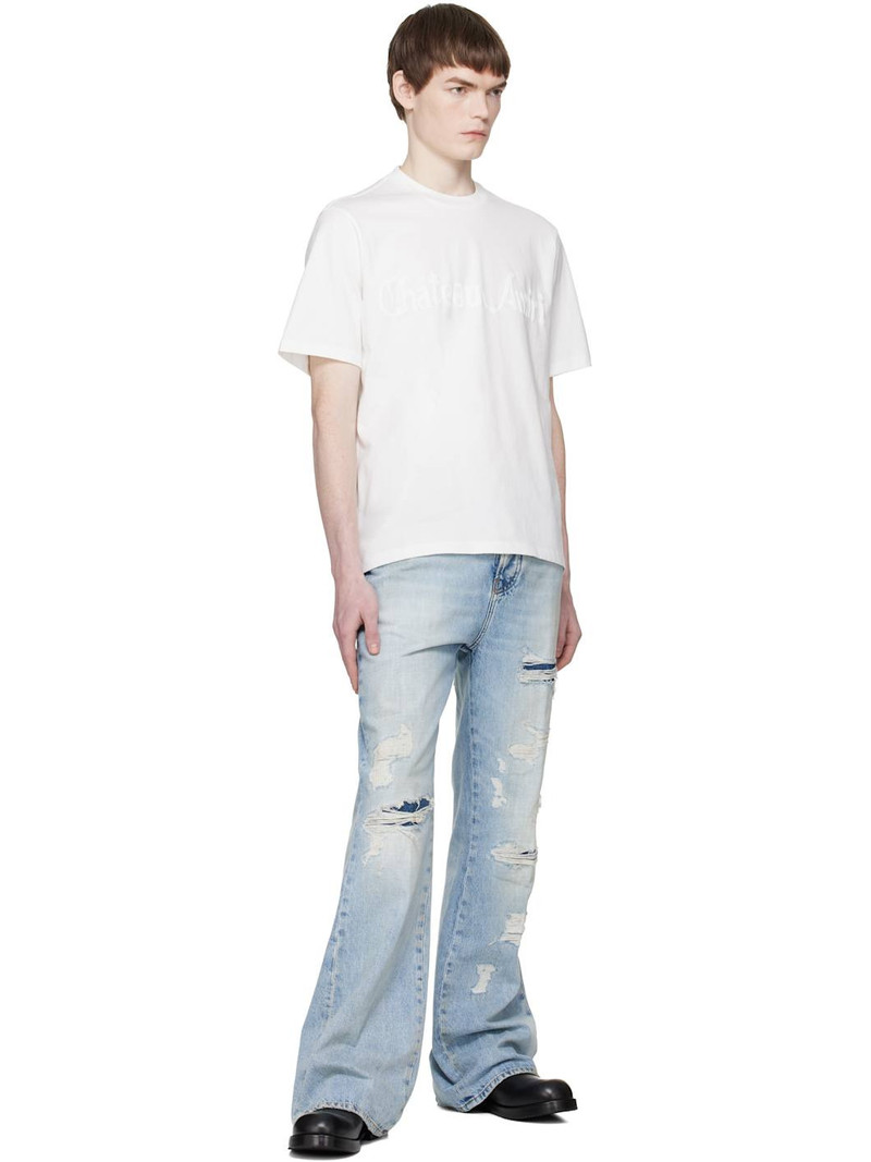 AMIRI White 'Chateau Amiri' Tonal T-shirt outlook