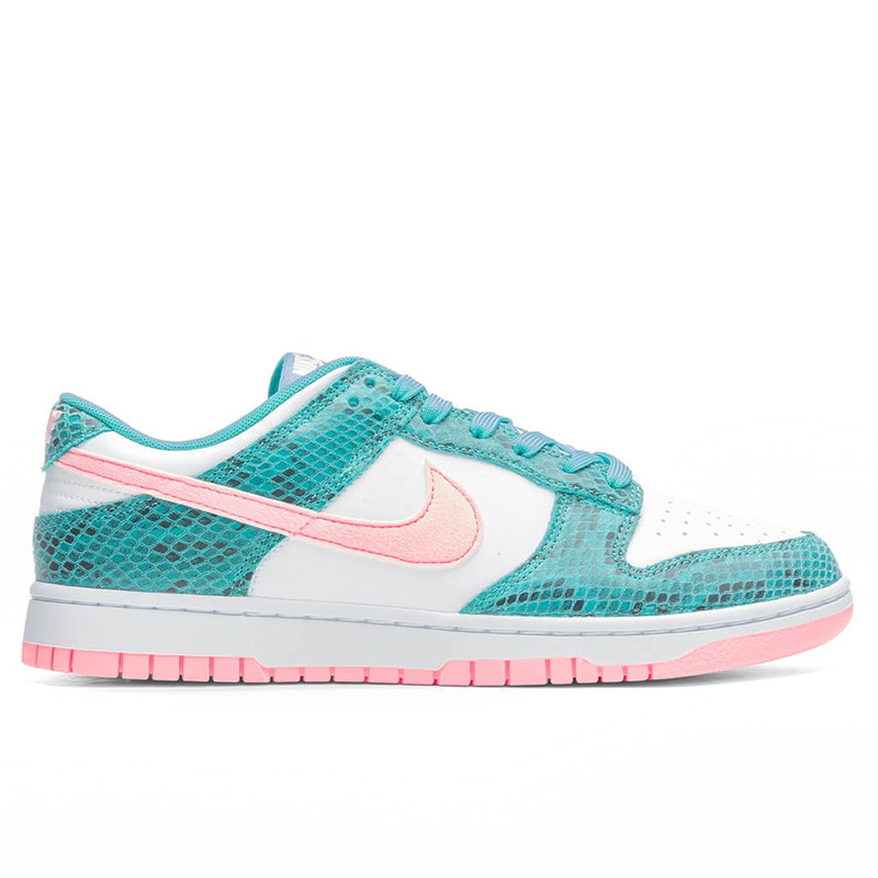NIKE DUNK LOW ME - WASHED TEAL/BLEACHED CORAL/WHITE - 1