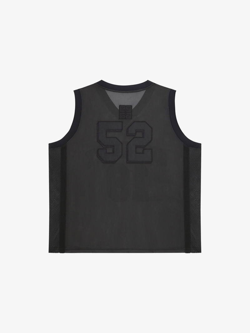 BASKETBALL TOP IN MESH WITH GIVENCHY LOGO 5