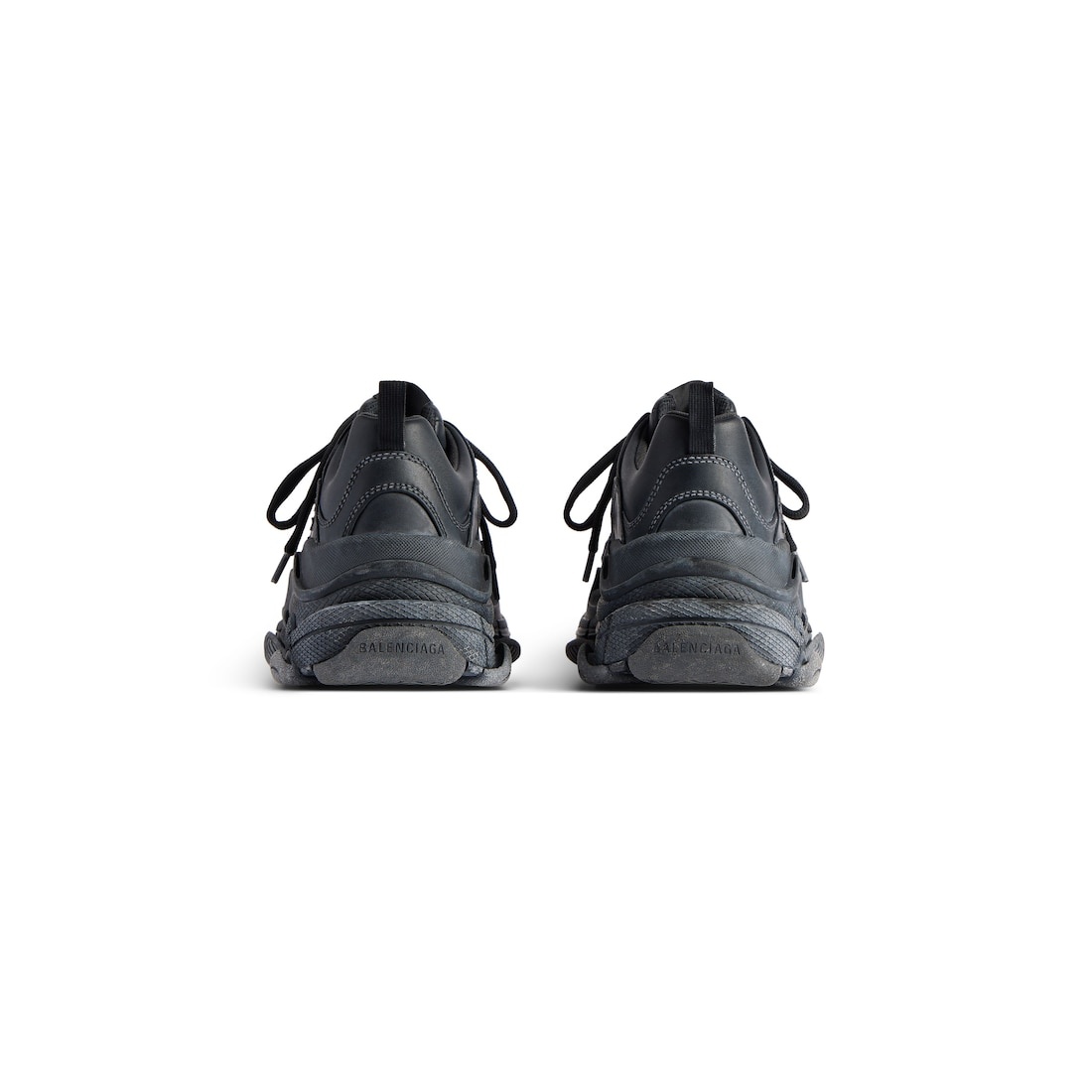 Men's Triple S Sporty Sneaker in Black - 5