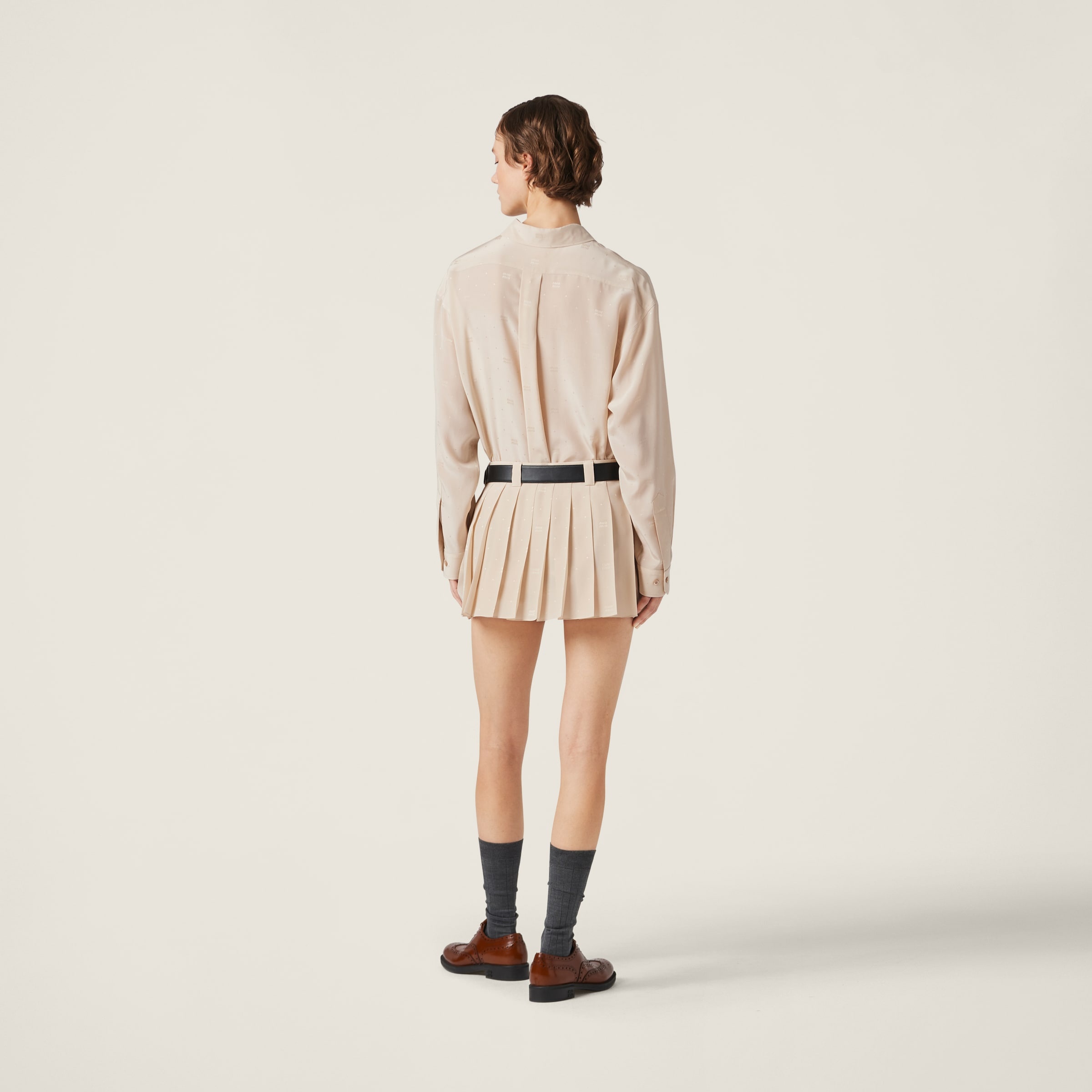 Crepe de chine shirt - 3