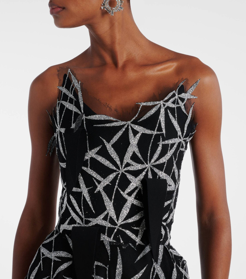 Axis embellished gown 4