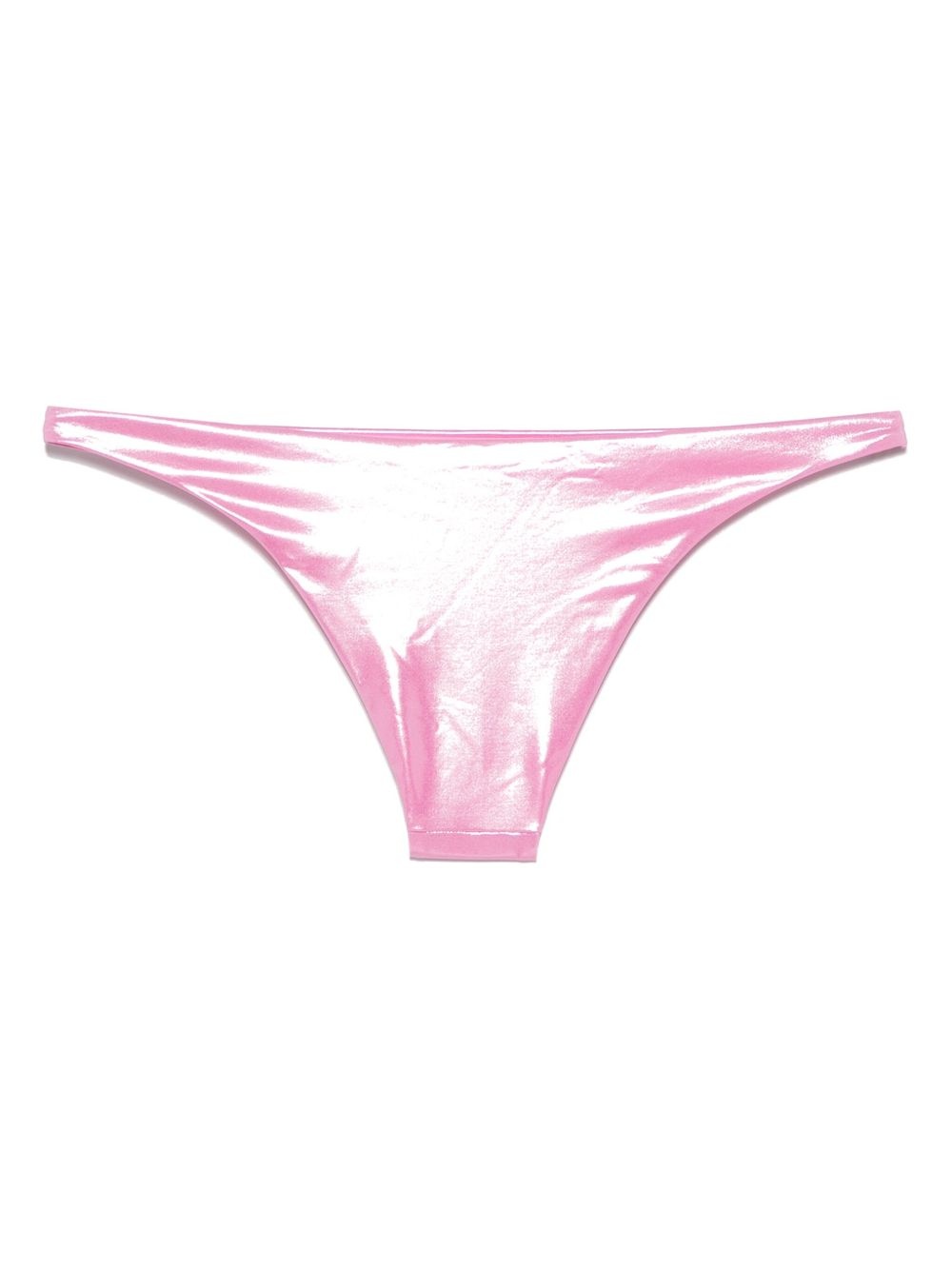 laminated jersey bikini bottom - 2